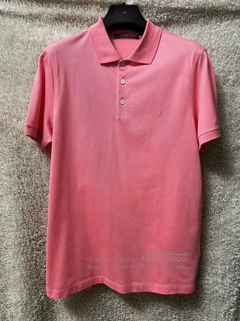 Louis Vuitton Louis Vuitton Men's Pink Short Sleeve Polo. Size US S / EU 44-46 / 1 - 1 Thumbnail