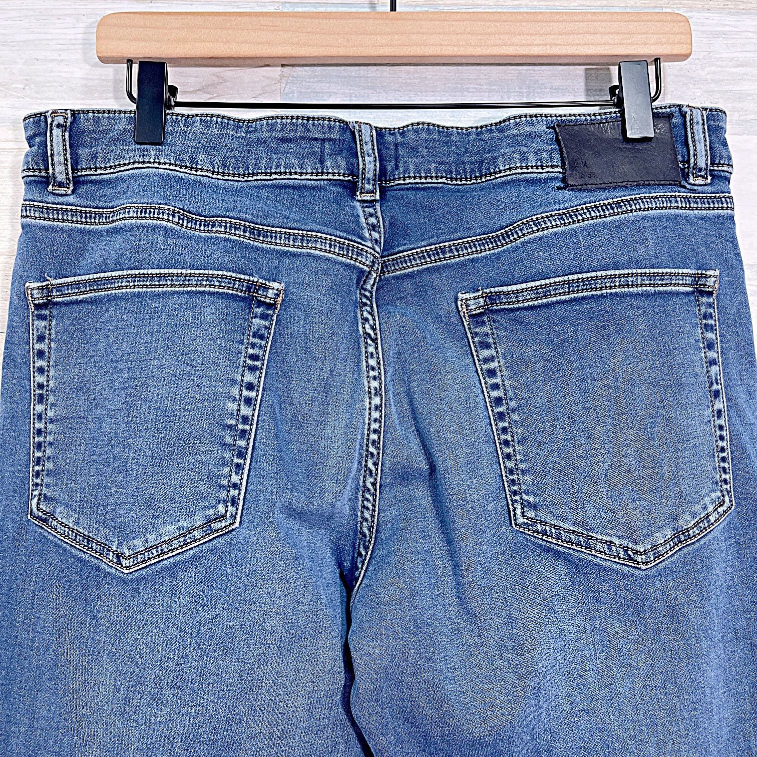DL1961 DL1961 Russell Slim Straight Jeans Dark Wash Mens 34x32 Size US 34 / EU 50 - 5 Thumbnail