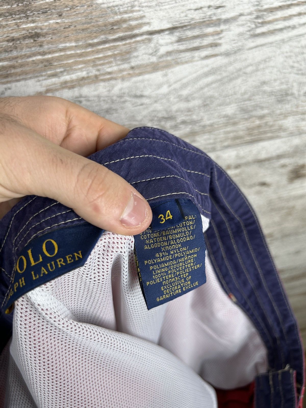 Polo Ralph Lauren × Vintage Mens Vintage Polo Ralph Lauren shorts luxury streetwear y2k Size US 34 / EU 50 - 12 Thumbnail
