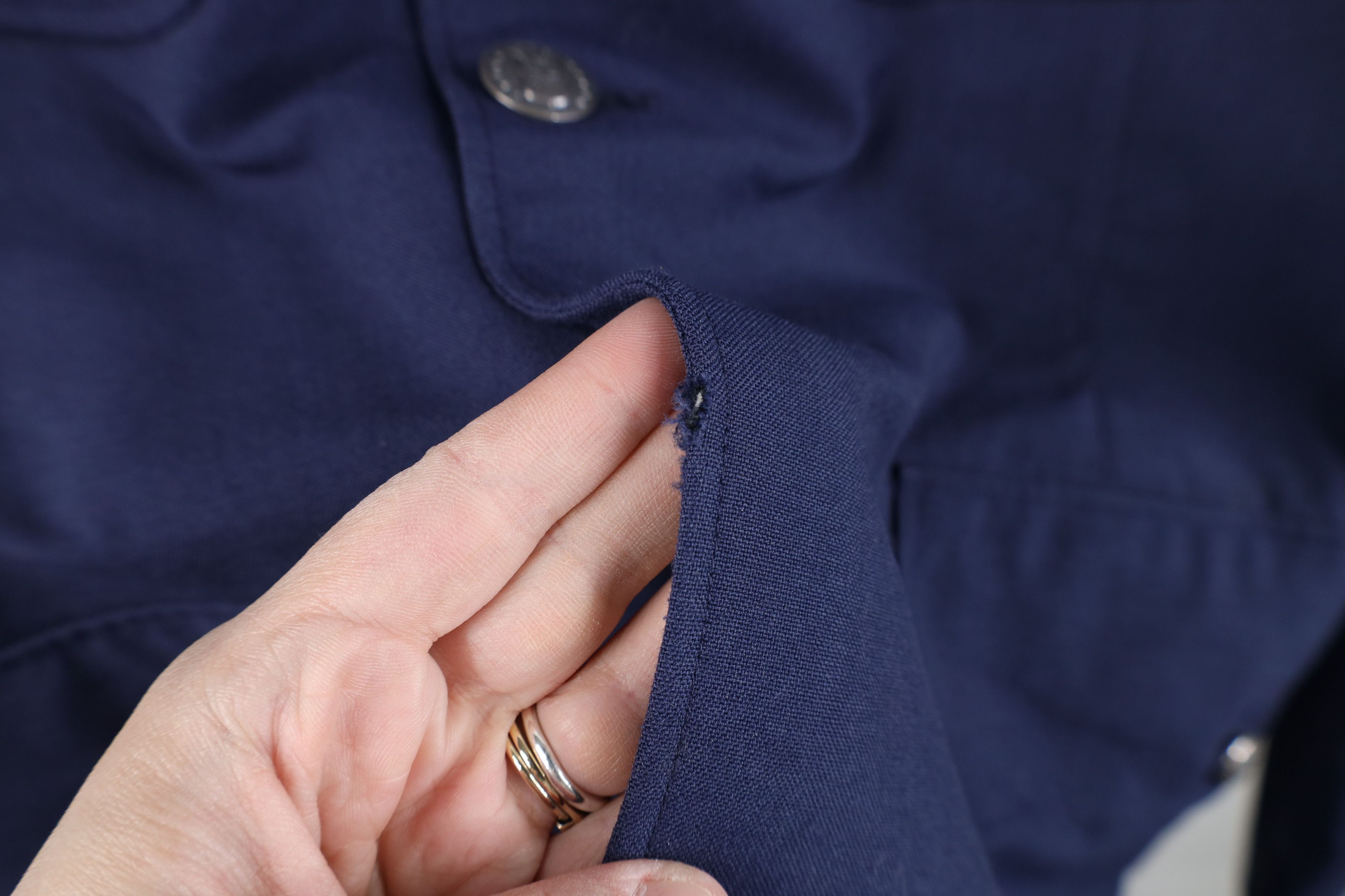 Vintage Vintage 70s Shade 1549 10 Oz Military Officer Jacket USA Size US L / EU 52-54 / 3 - 6 Thumbnail