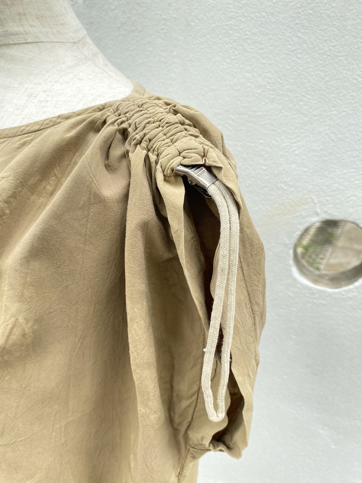 Issey Miyake Issey Miyake vintage 1981 brown blouse Size ONE SIZE - 8 Thumbnail