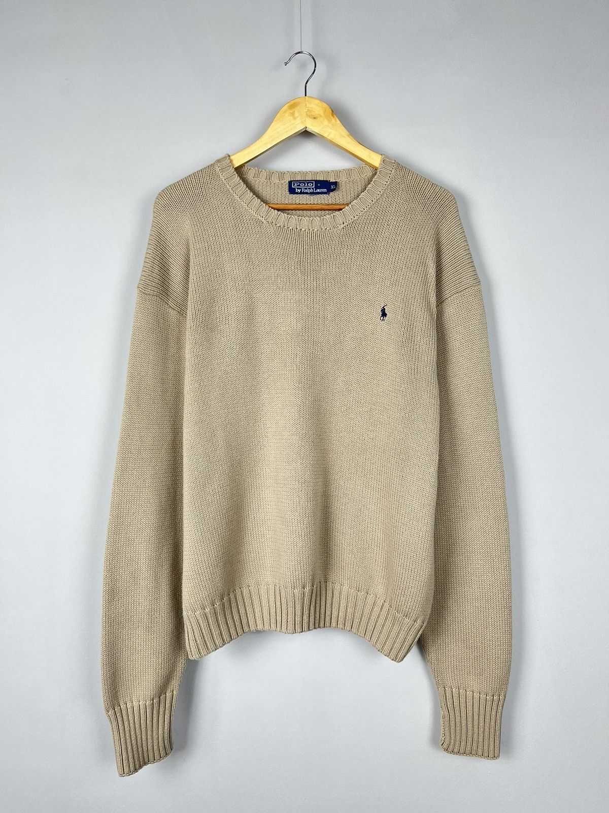 Polo Ralph Lauren Vintage Retro Y2K Knitted Sweater Jumper