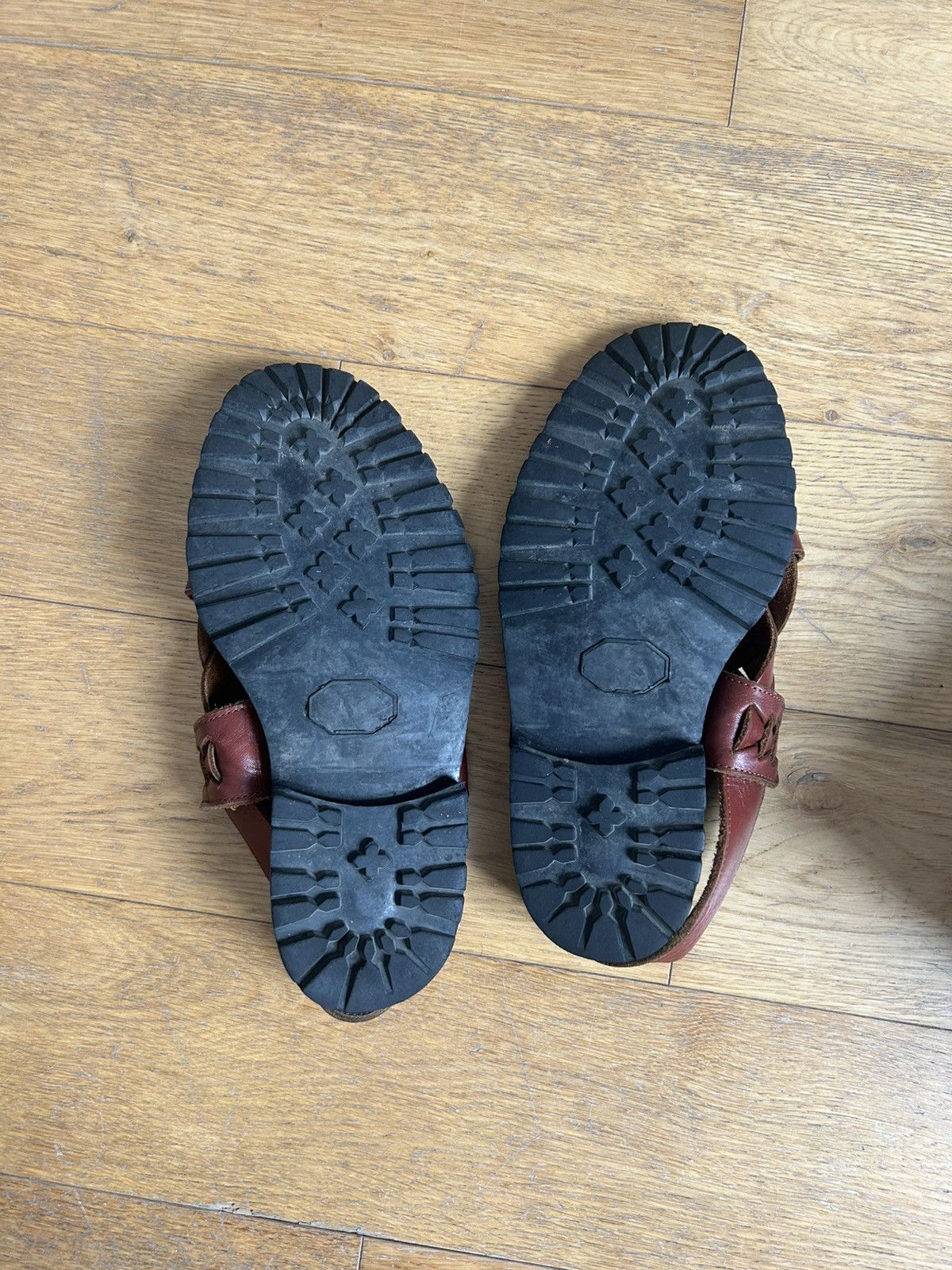 Comme des Garcons Homme × Comme des Garcons Homme Plus Comme des Garcons HP Leather Sandals Size US 9 / EU 42 - 5 Thumbnail