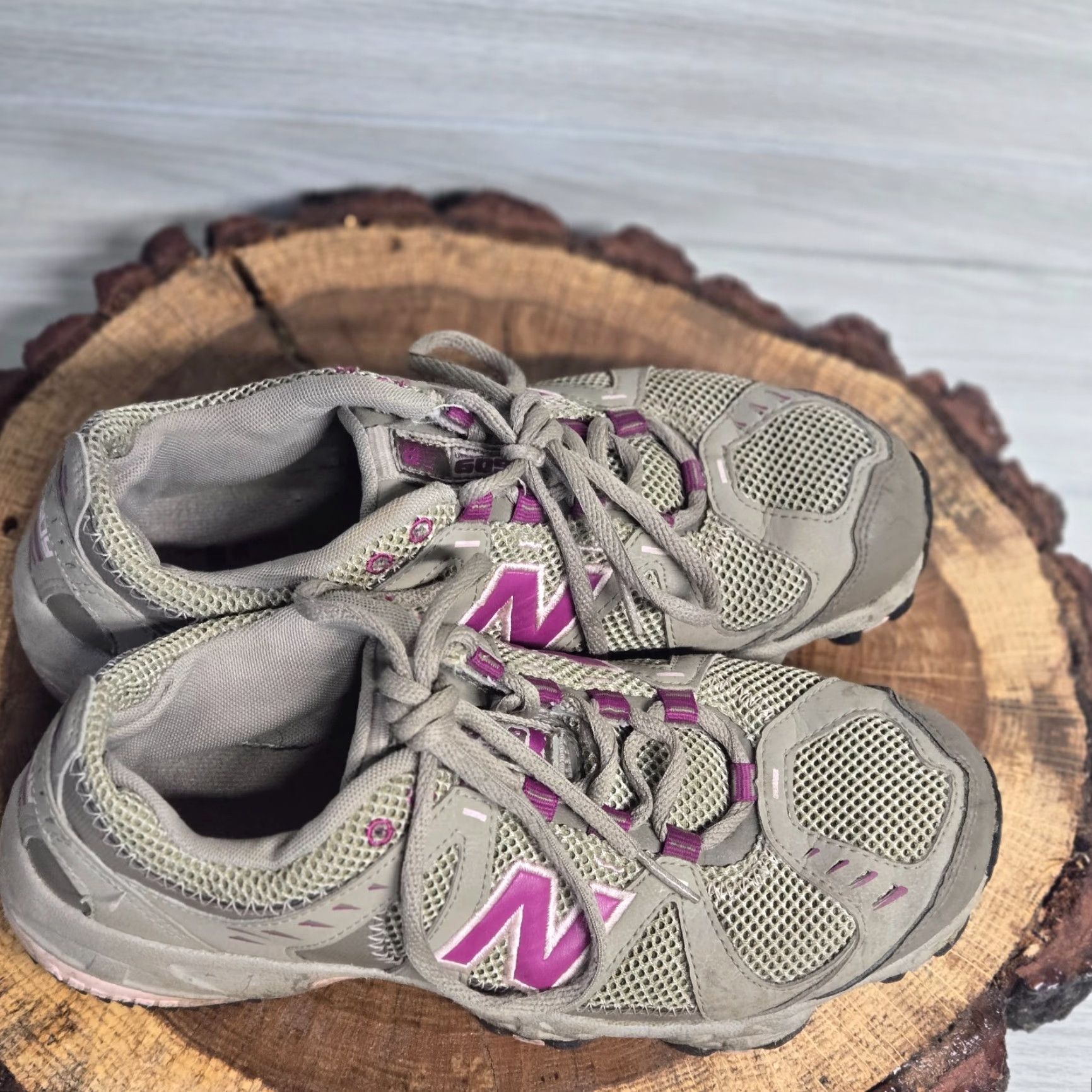 New Balance New Balance 609 WT609OD Beige & Pink Fabric All Terrain Sneakers Size 9 Women Shoes Nike Size US 9 / IT 39 - 5 Thumbnail