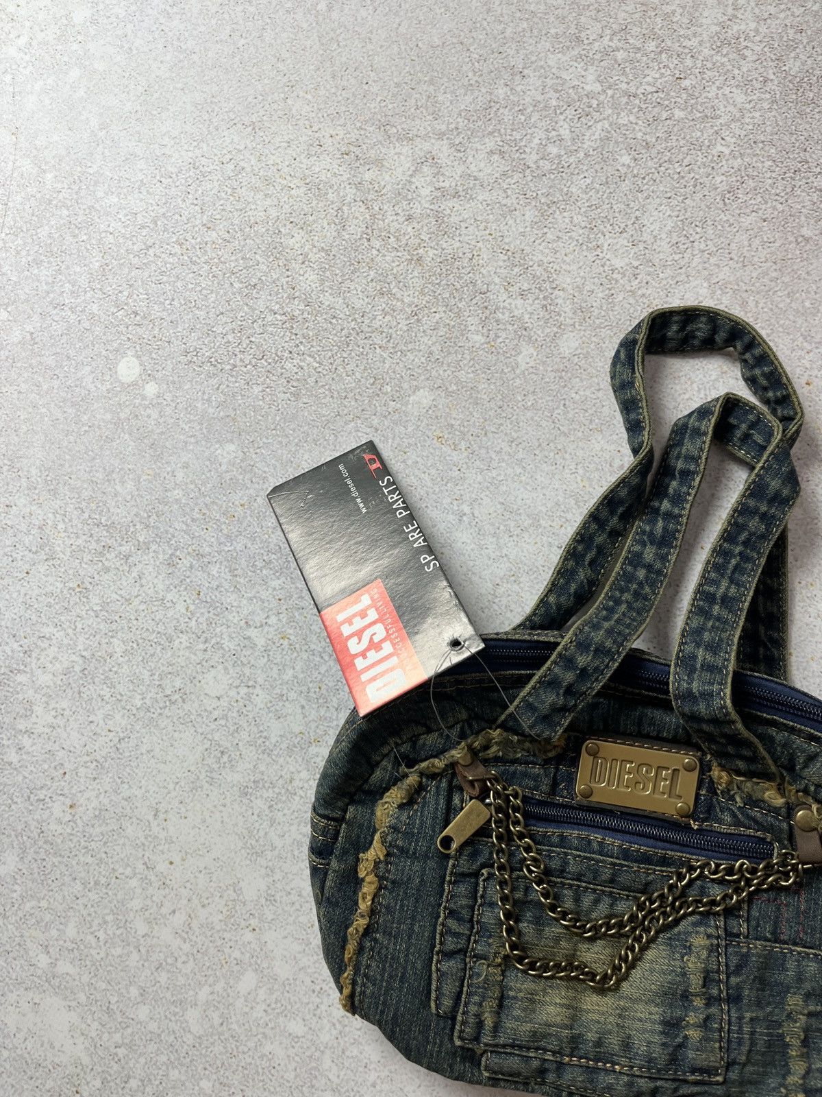 Diesel NEW WITH TAGS Vintage Diesel Shoulder Bag Y2K Spare Parts