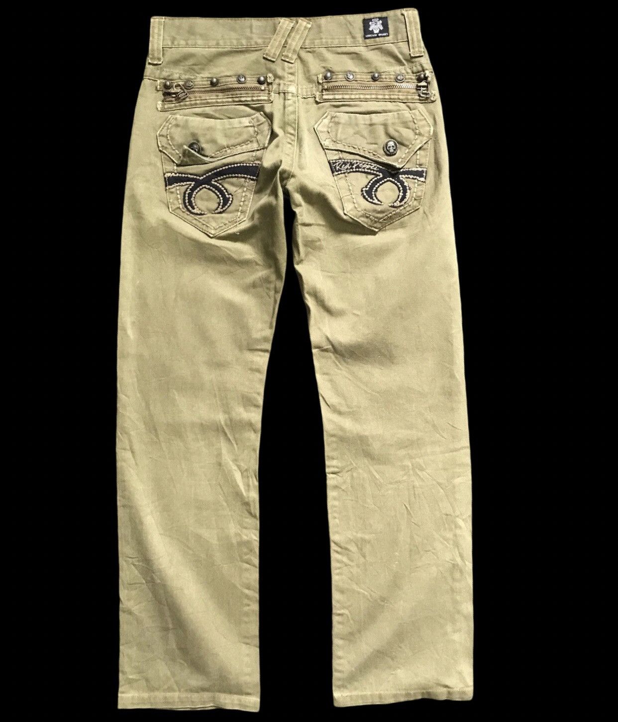 Japanese Brand × Seditionaries P39 RED PEPPER Japan Low Rise Skull Spike Pant Size US 30 / EU 46 - 1 Thumbnail