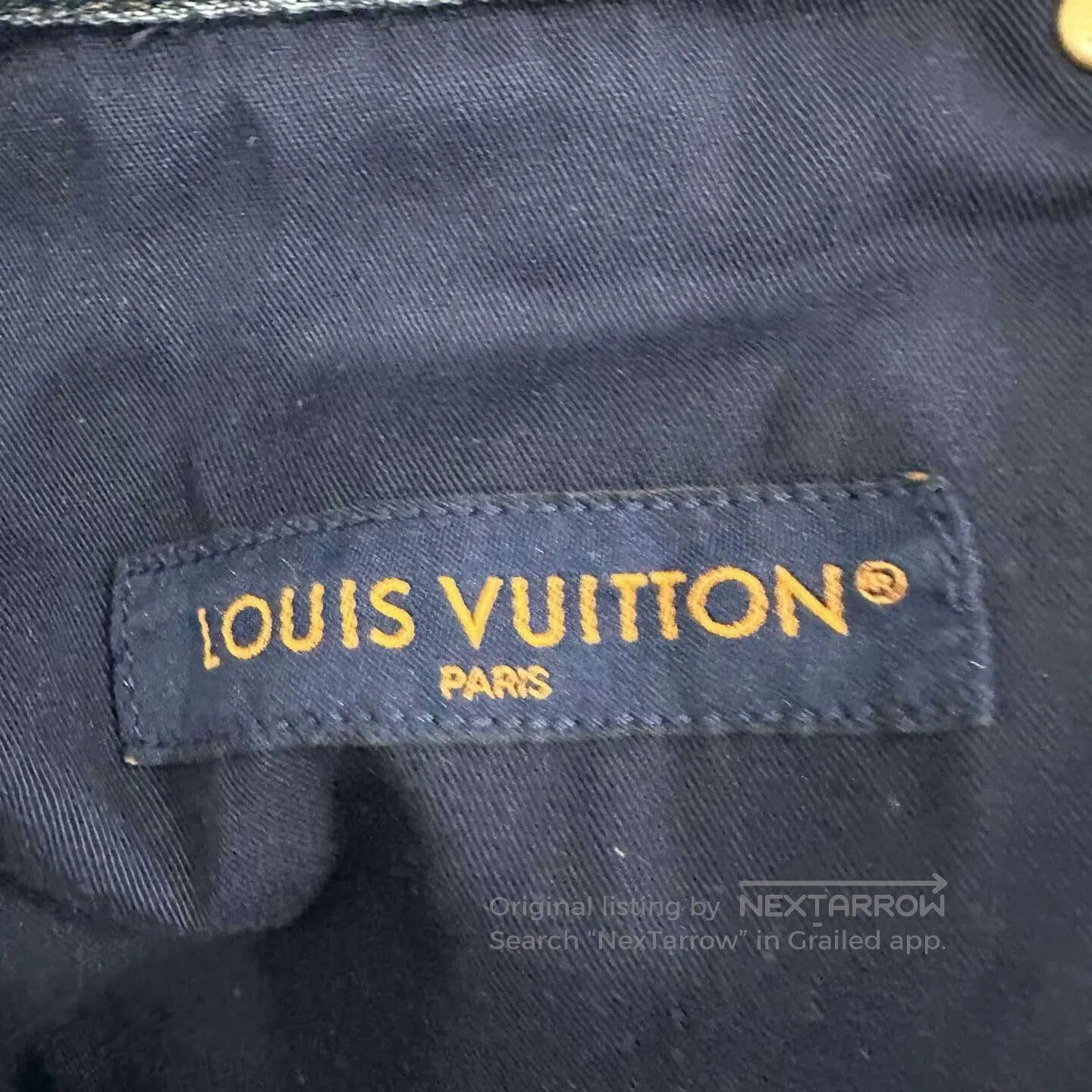 Louis Vuitton louis vuitton denim pants with monogram print. Size US 31 - 3 Thumbnail