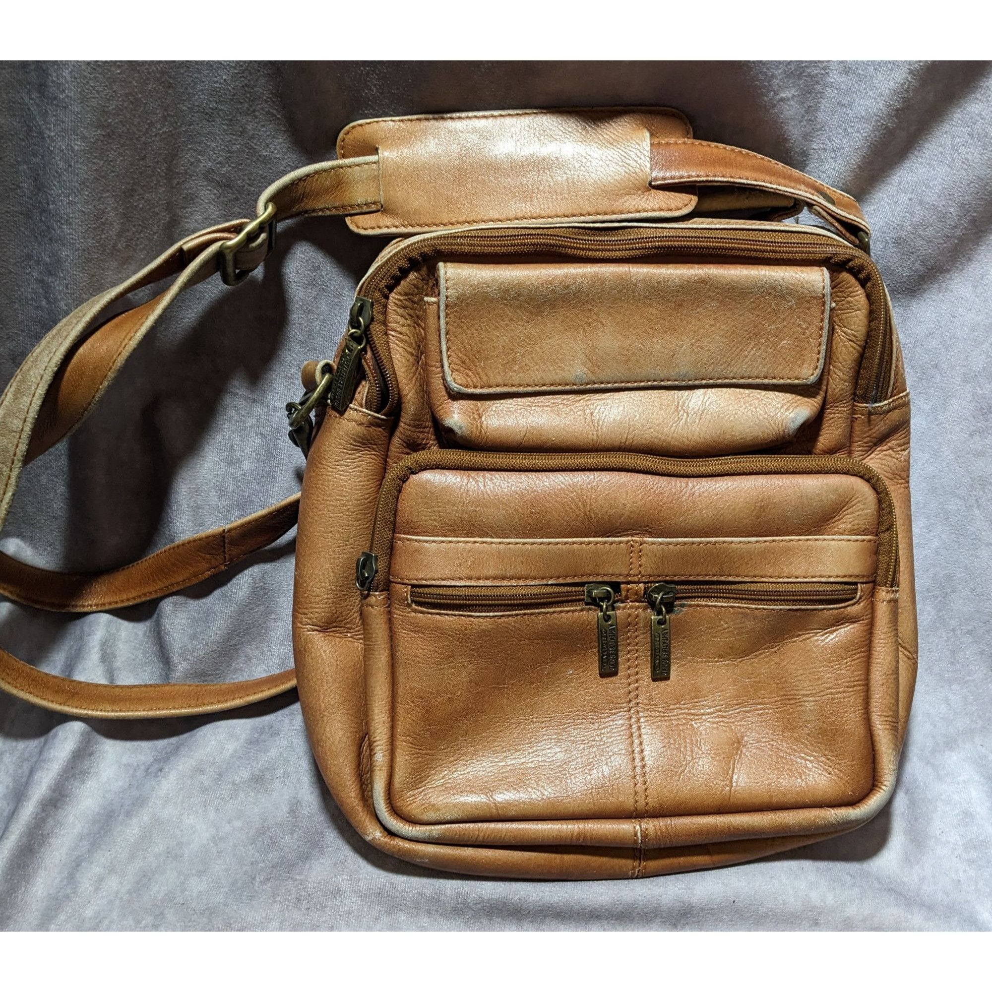 Wilsons Leather Vintage Wilson's Adventure Bound Originals Multi-Pocket Leat Size ONE SIZE - 11 Thumbnail