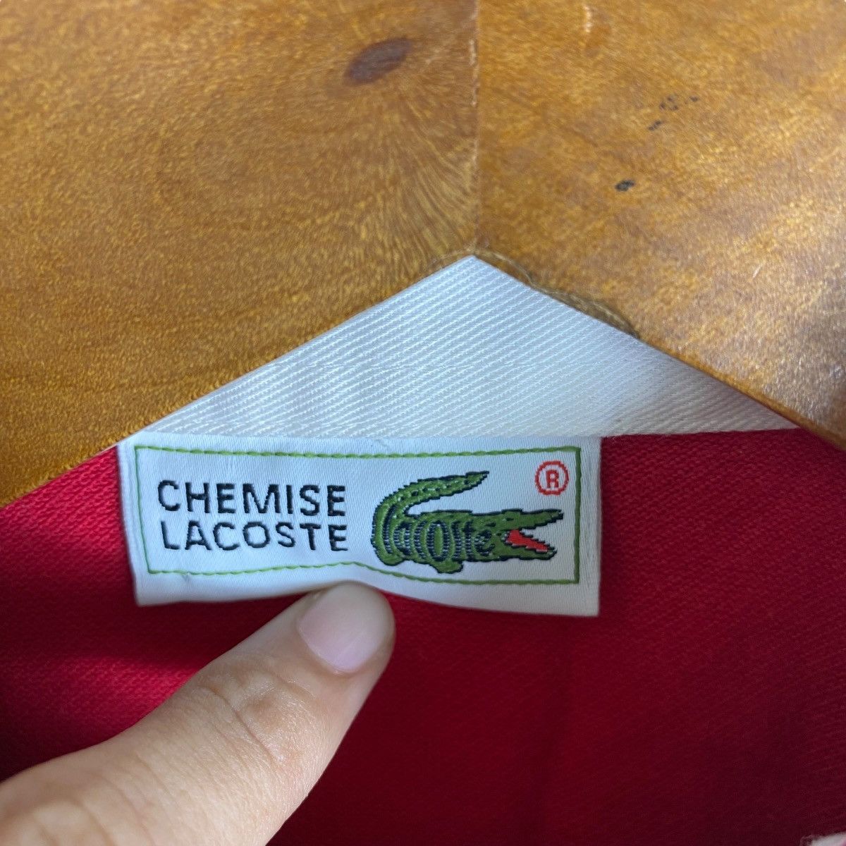 Lacoste × Vintage Vintage 90's CHEMISE LACOSTE Multi Colour Block Polo Tee Size US M / EU 48-50 / 2 - 5 Thumbnail