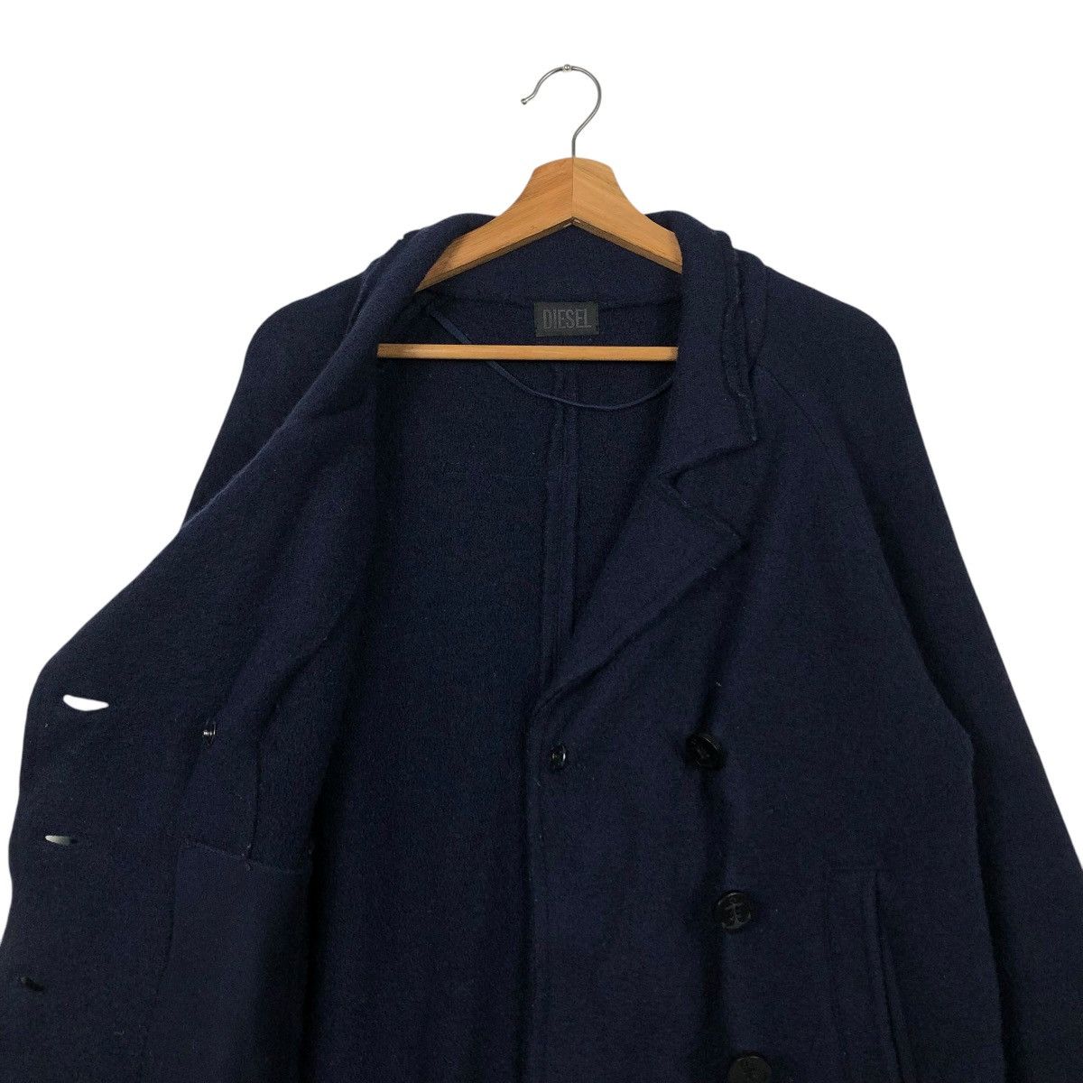 Diesel 🔥VINTAGE CHORE WORKER WOOL JACKET DIESEL ISSEY MIYAKE Size US S / EU 44-46 / 1 - 14 Thumbnail