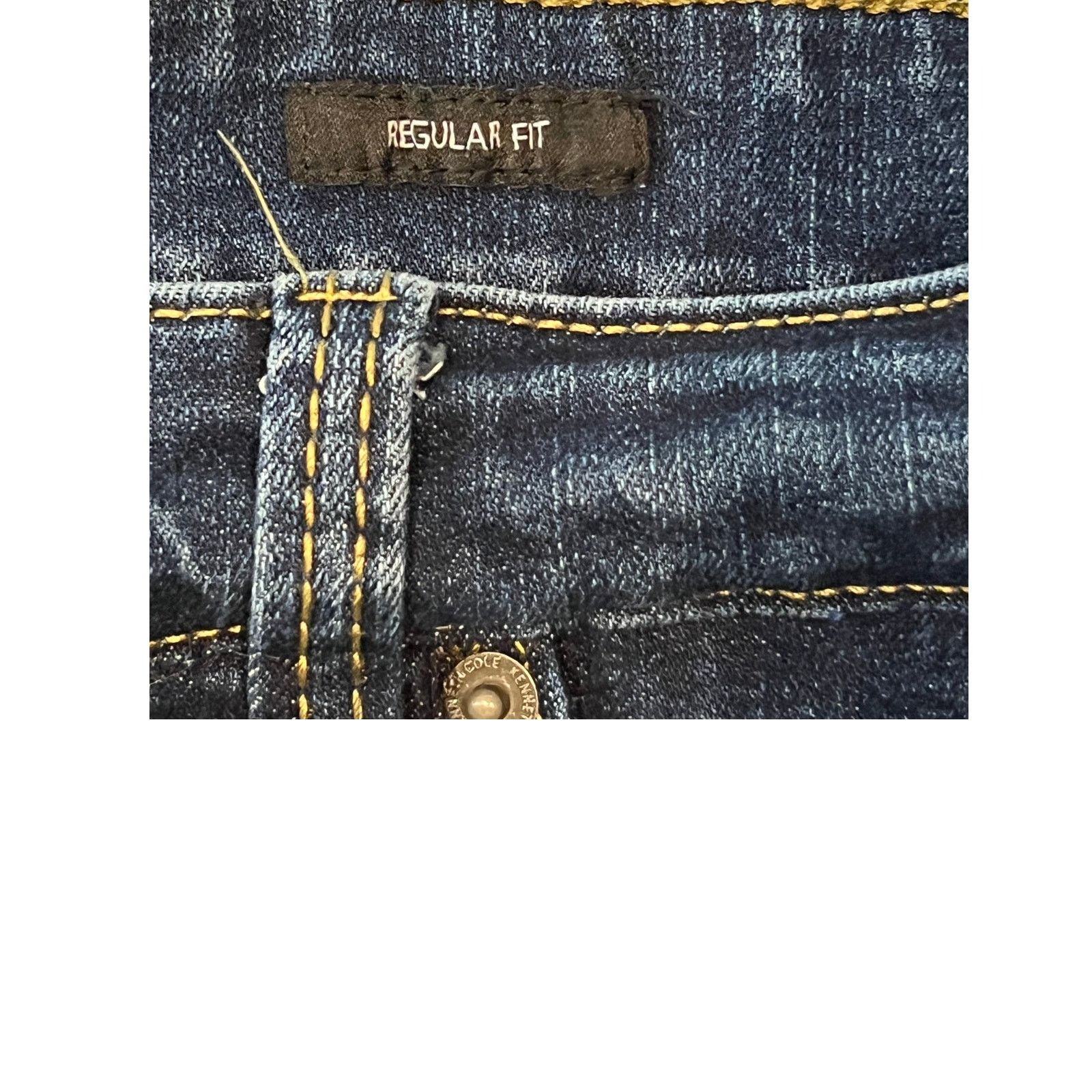 Kenneth Cole Kenneth Cole Regular Fit Jeans Mens 40x32 Size US 40 / EU 56 - 4 Thumbnail