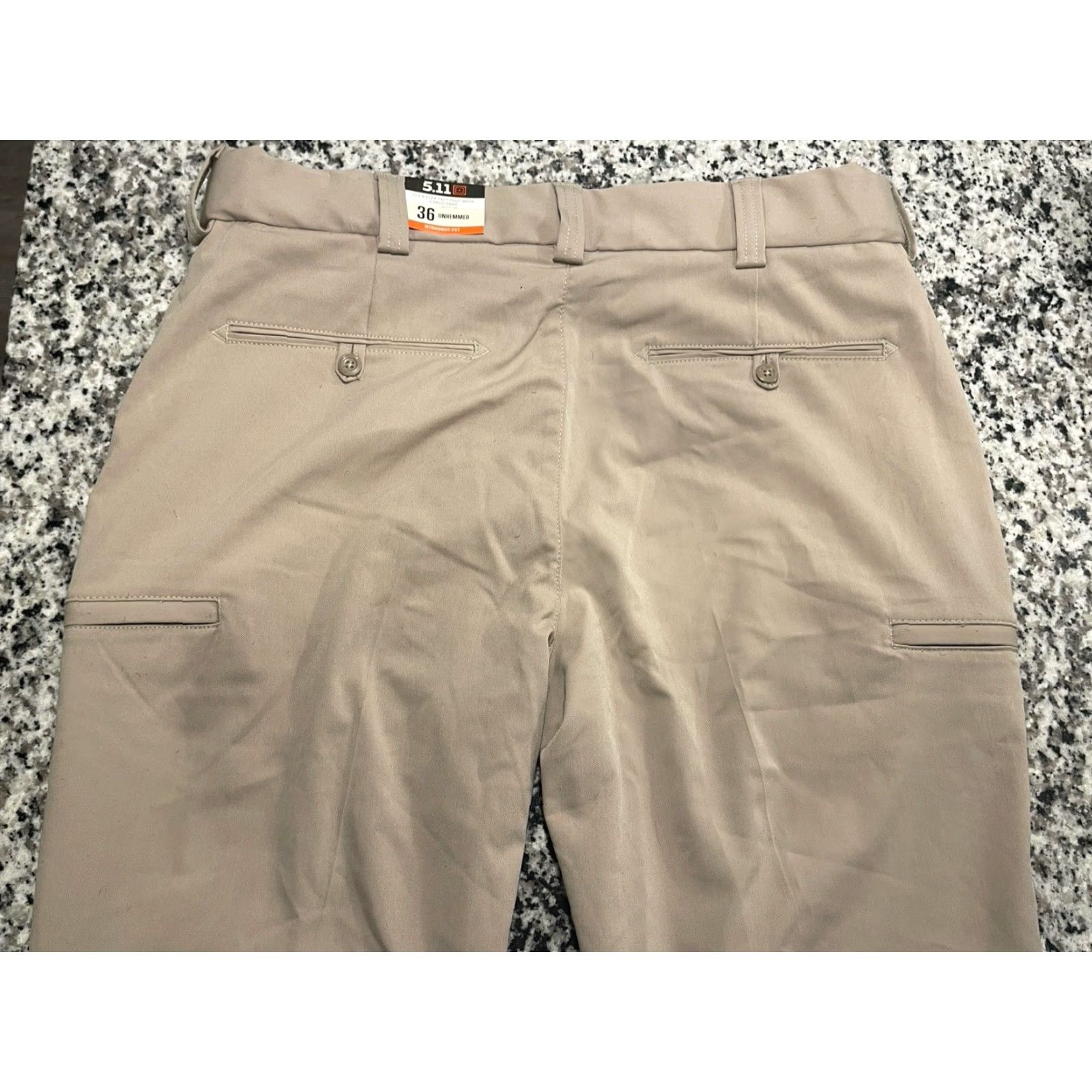 Vintage 5.11 Tactical CLS A Flex-Tac Cargo Pants Men's 36 Tan Unhemmed Canvas Size US 36 / EU 52 - 7 Thumbnail