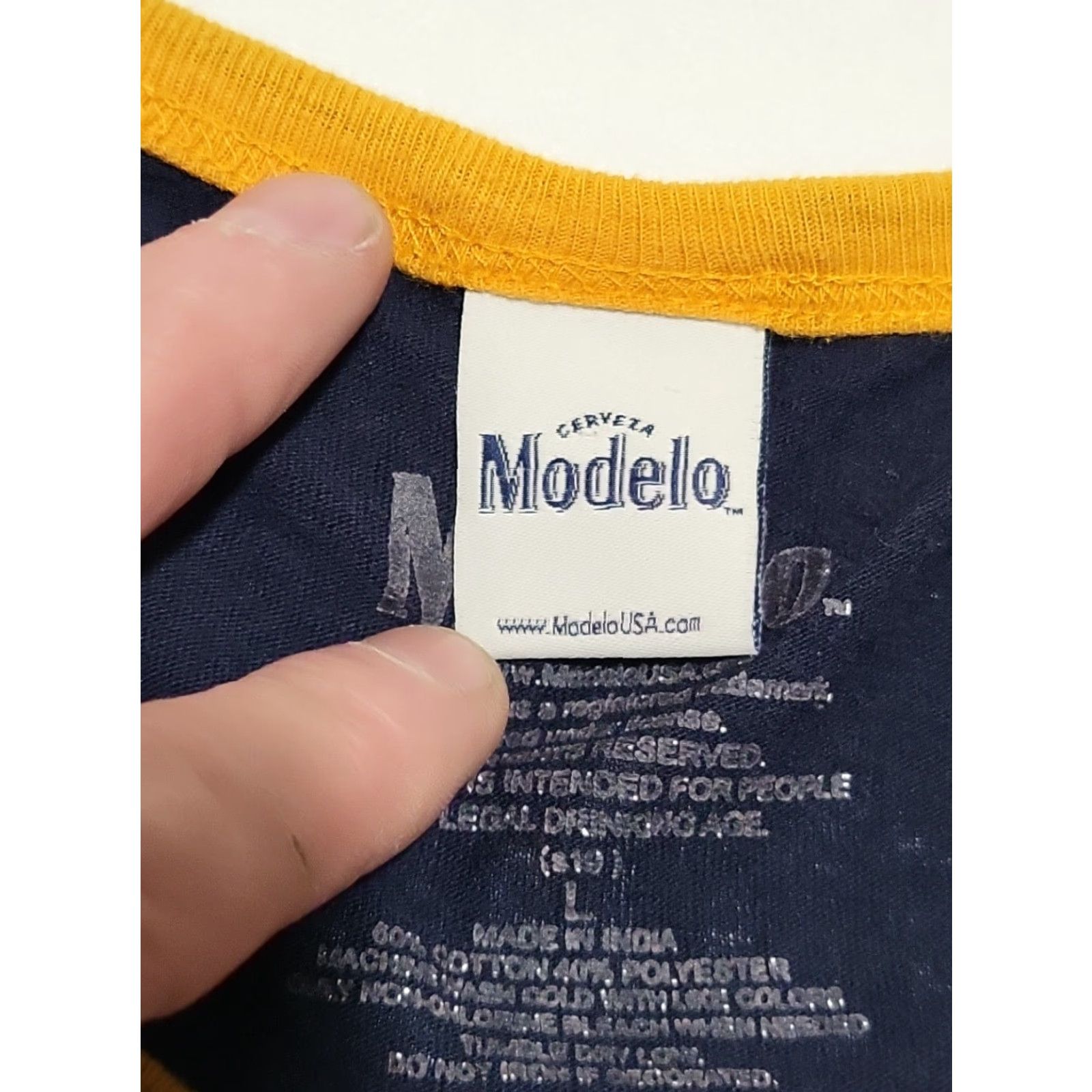 UFC MODELO TANK TOP Cerveza Especial Mens L Multicolor Cotton Shirt Beer 40/42" UFC Size US L / EU 52-54 / 3 - 7 Thumbnail