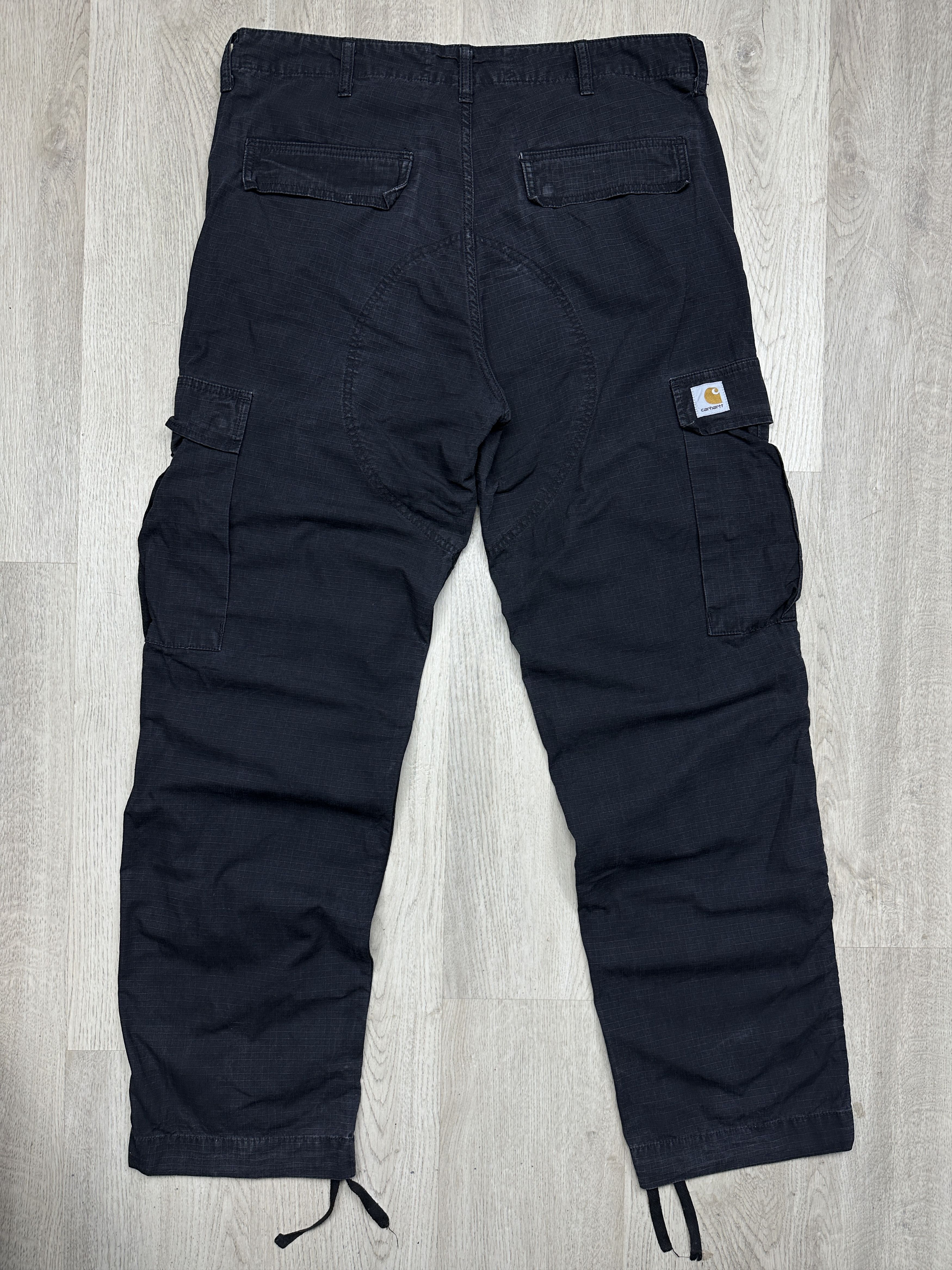 Carhartt Wip Carhartt WIP Mens Regular Cargo Pants Y2K Size US 34 / EU 50 - 1 Thumbnail