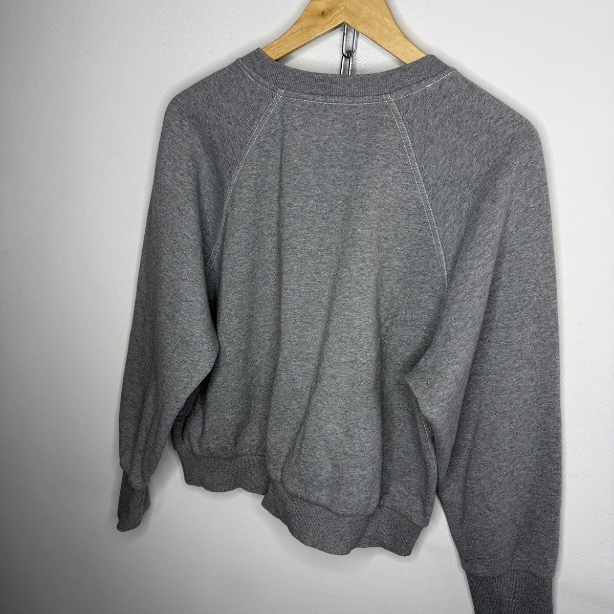 Burberry Burberry Gray Sweatshirt Spellout Logo Size M / US 6-8 / IT 42-44 - 9 Thumbnail