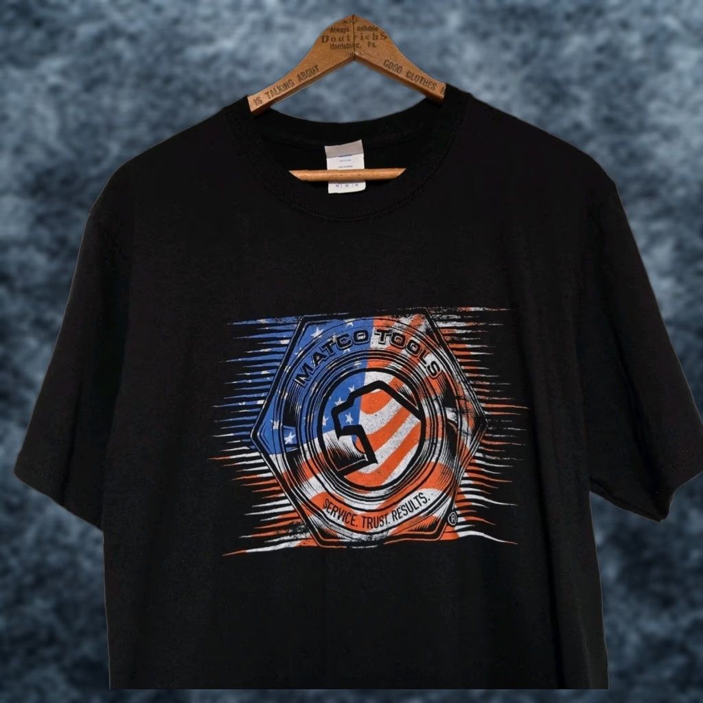 Garage MATCO Tools Design T-Shirt Men’s Size M Black Logo Short Sleeve Crew Neck Vintage No (NWOT) Size US M / EU 48-50 / 2 - 1 Thumbnail