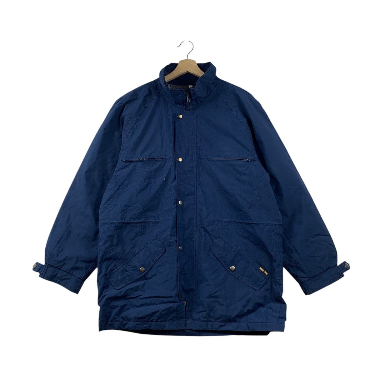 Goretex Vintage GORETEX FABRICS JAPAN Quilted Thinsulate Trench Size US L / EU 52-54 / 3 - 1 Thumbnail