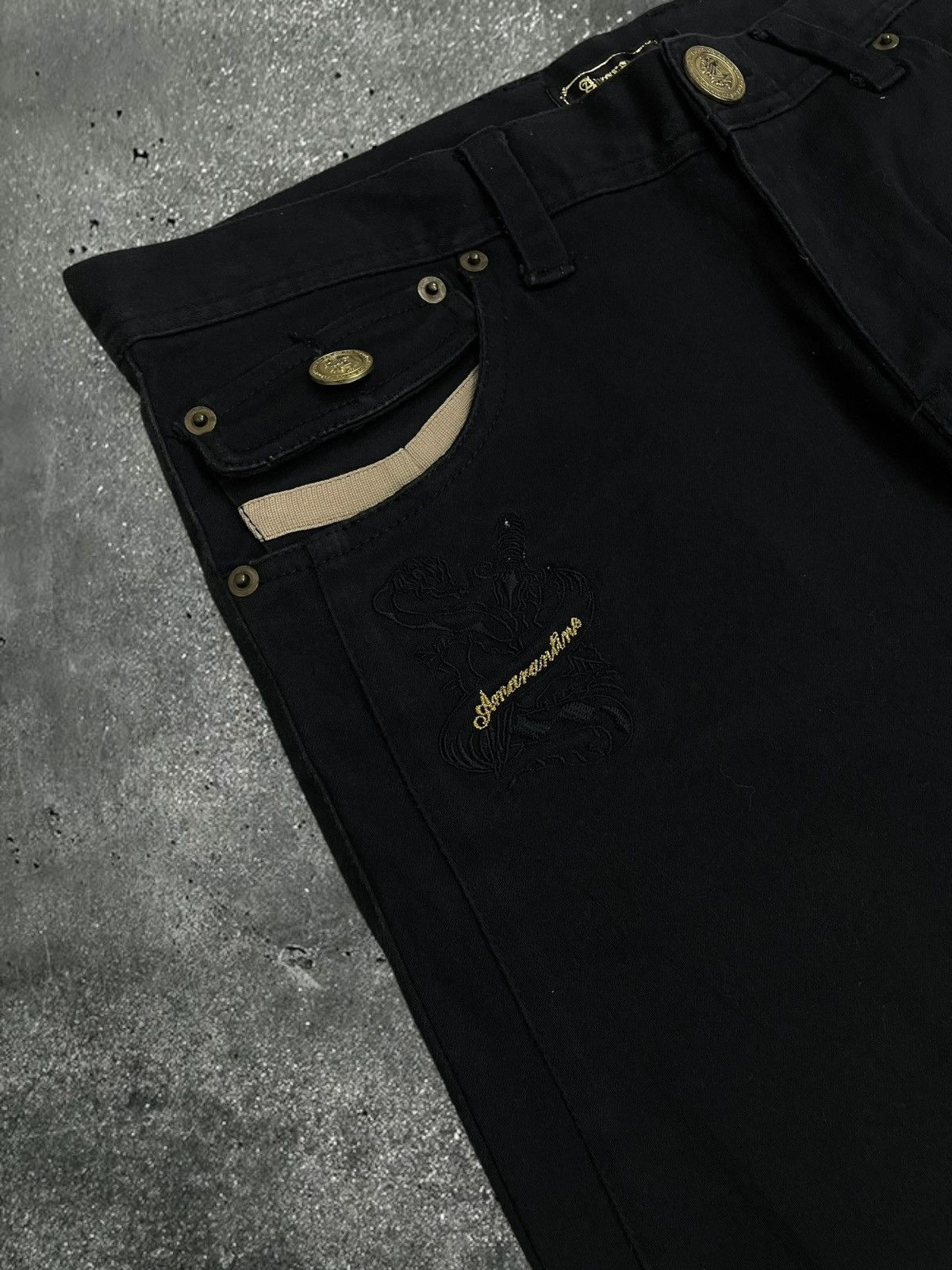Japanese Brand Vintage 1990s Era Japanese Brand Amarantine Cargo Punk Style Size US 32 / EU 48 - 8 Thumbnail