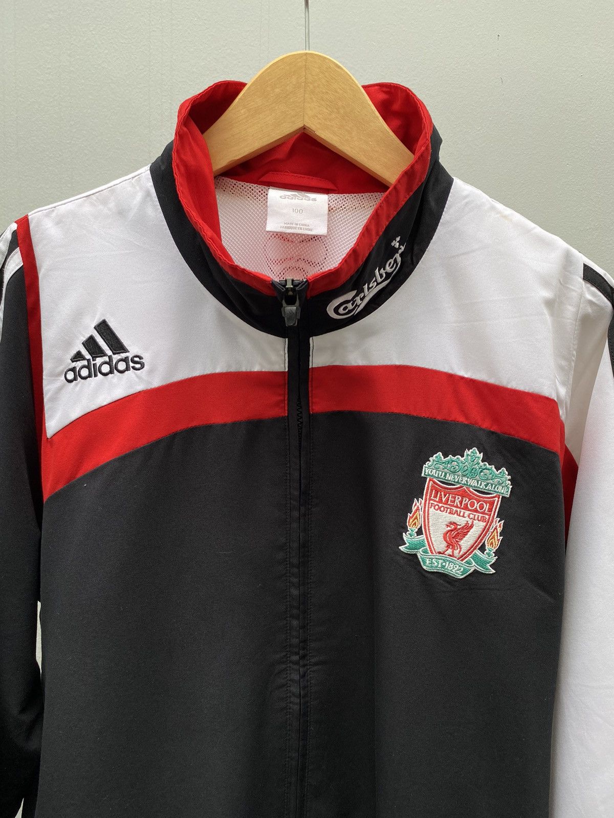 Adidas 2007-08 Liverpool Adidas Track Jacket Size US L / EU 52-54 / 3 - 3 Thumbnail