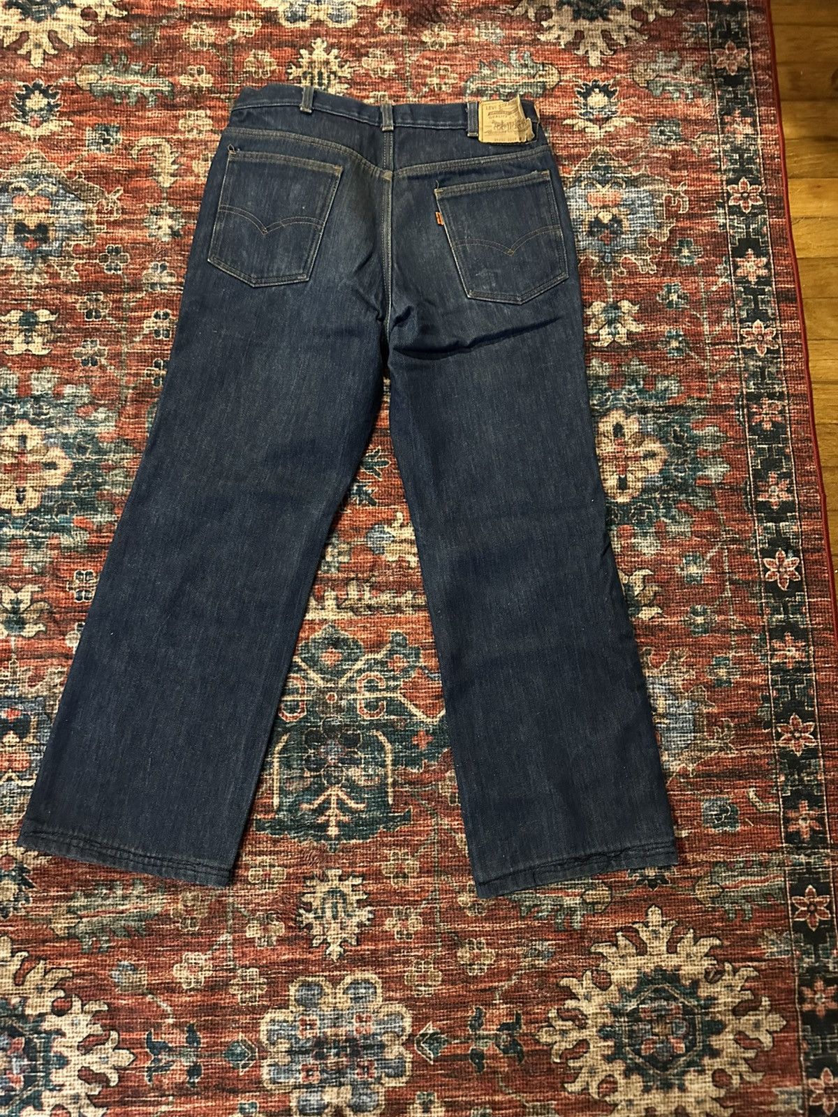 Levi's Flannel lined Orange Tab Levi Jeans Size US 34 / EU 50 - 3 Thumbnail