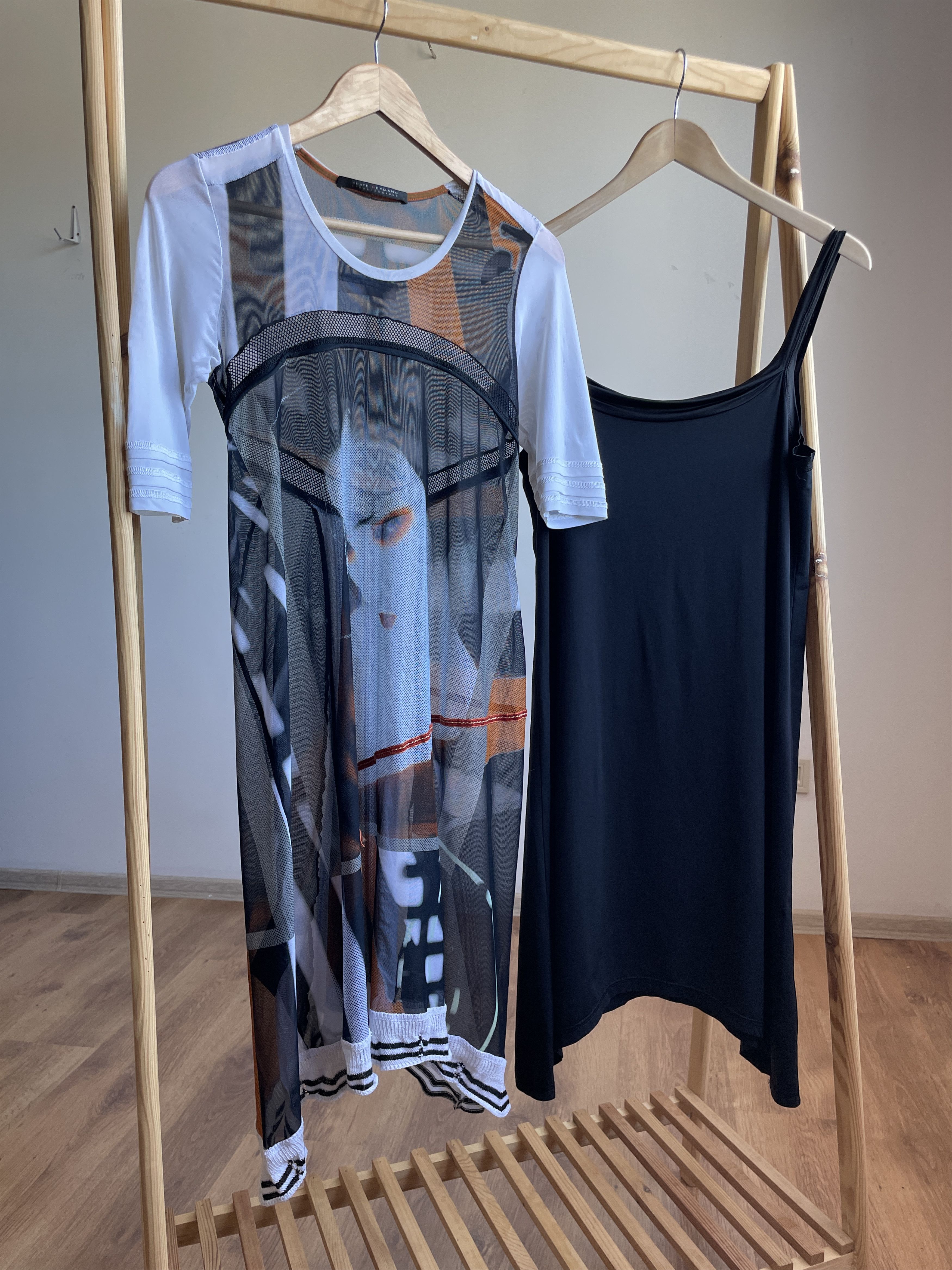 Other Beate Heymann Sheer Mesh 2 in 1 Dress Size UK 10/ US 8 Size M / US 6-8 / IT 42-44 - 1 Preview