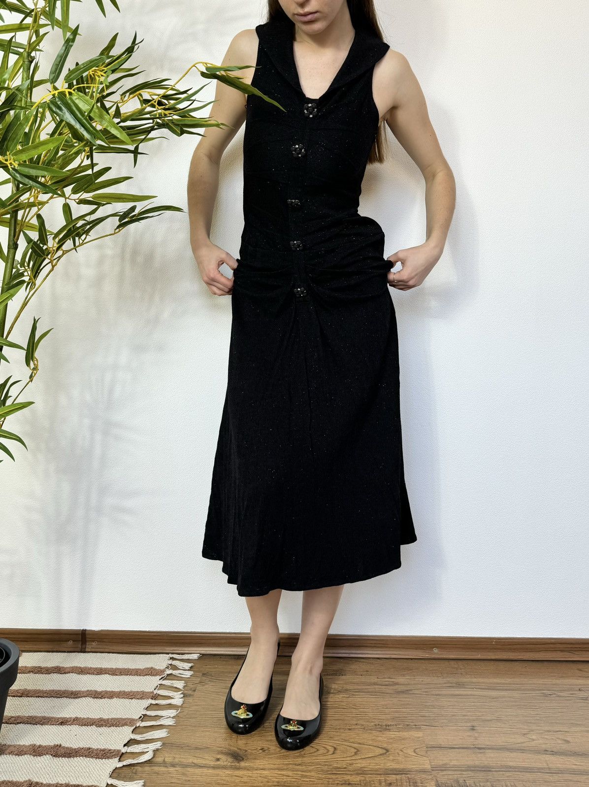 Vintage VINTAGE MARIELLA BURANI 2000s MAXI DRESS Size M / US 6-8 / IT 42-44 - 1 Thumbnail