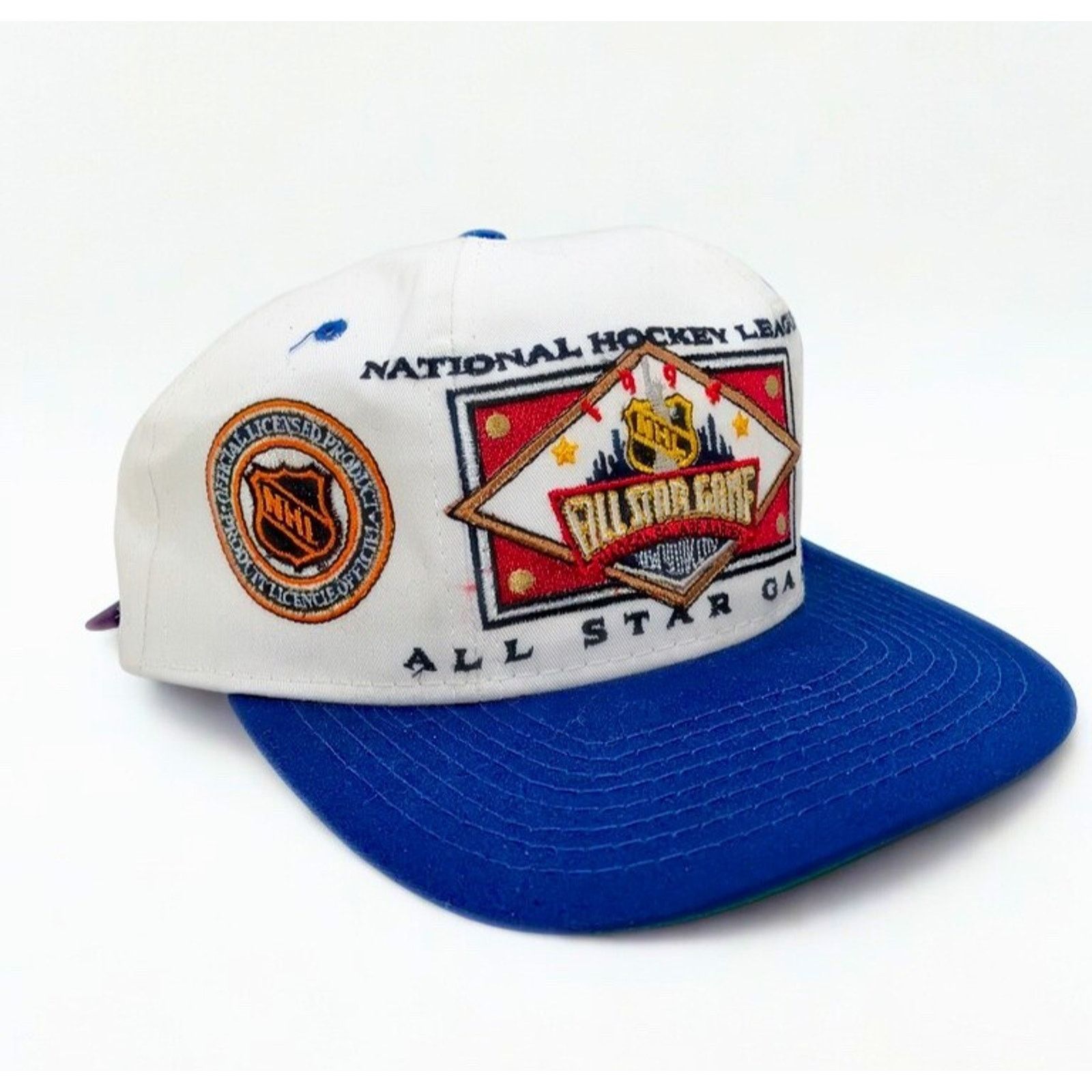 Starter NHL All Star Game 1994 Starter Snapback Hat MSG Vintage NWT Size ONE SIZE - 5 Thumbnail