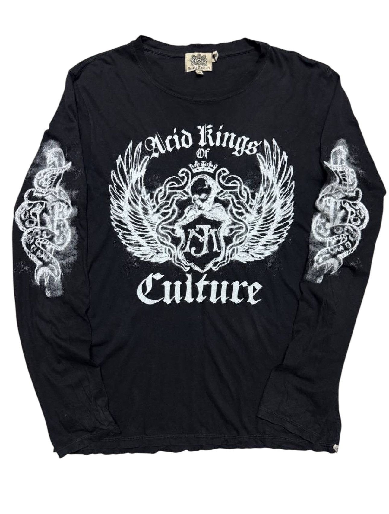 If Six Was Nine 💥Insane💥Acid Rings Cuoture Poem Gothic T-shirt Peru Made Size US M / EU 48-50 / 2 - 1 Thumbnail