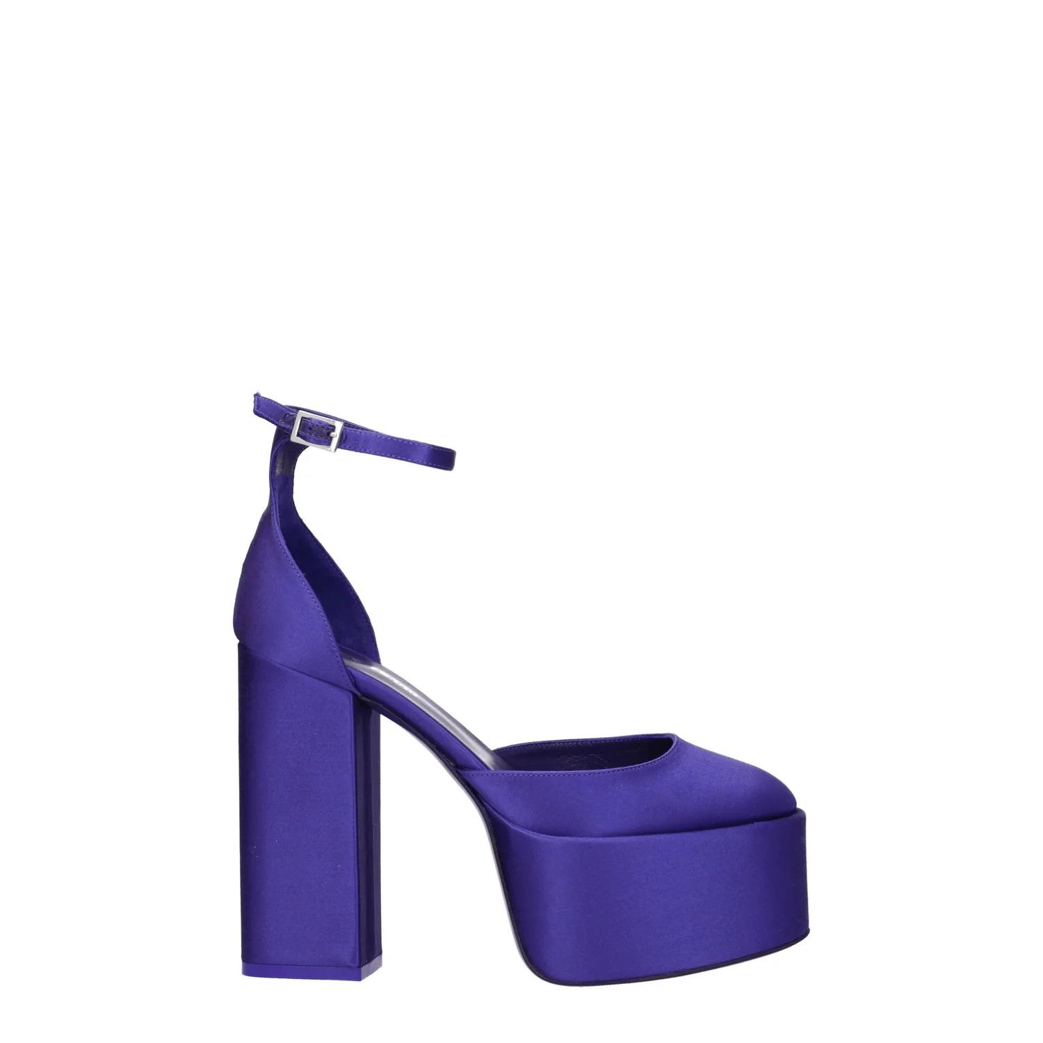 Paris Texas ob1o1e1124 Satin Sandals in Blue Size US 9 / IT 39 - 1 Thumbnail