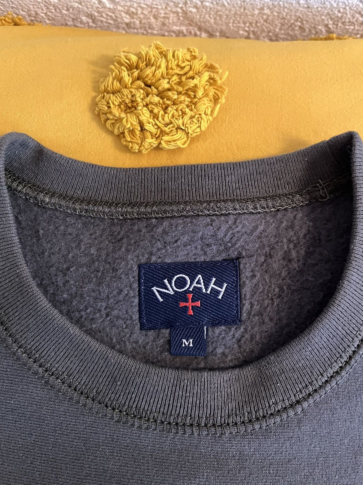 Noah Noah Appliqué Logo Crewneck With Pocket Size US M / EU 48-50 / 2 - 3 Thumbnail