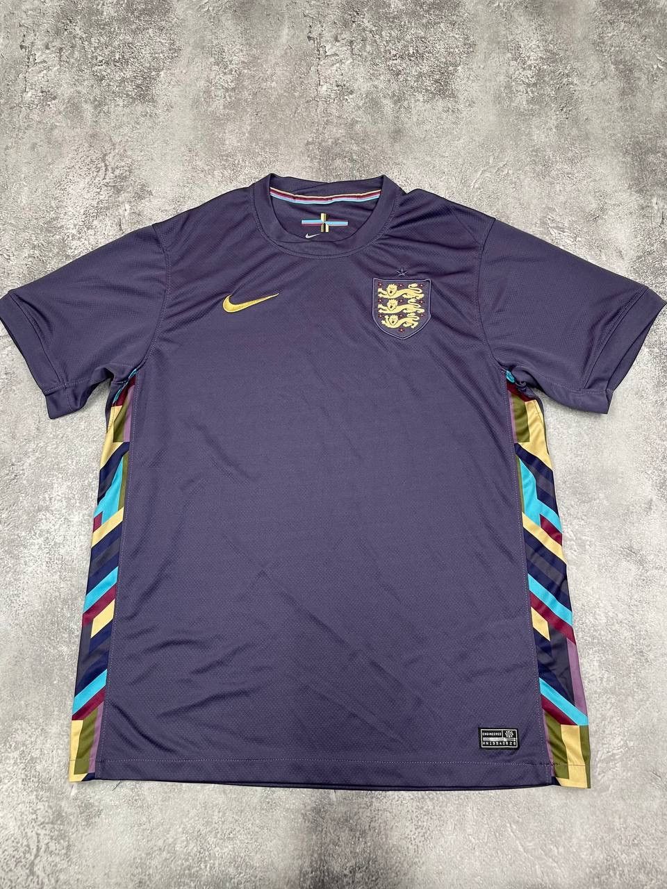 Nike Nike England National Team Men Football 2024 Purple Jersey Size US XL / EU 56 / 4 - 1 Thumbnail