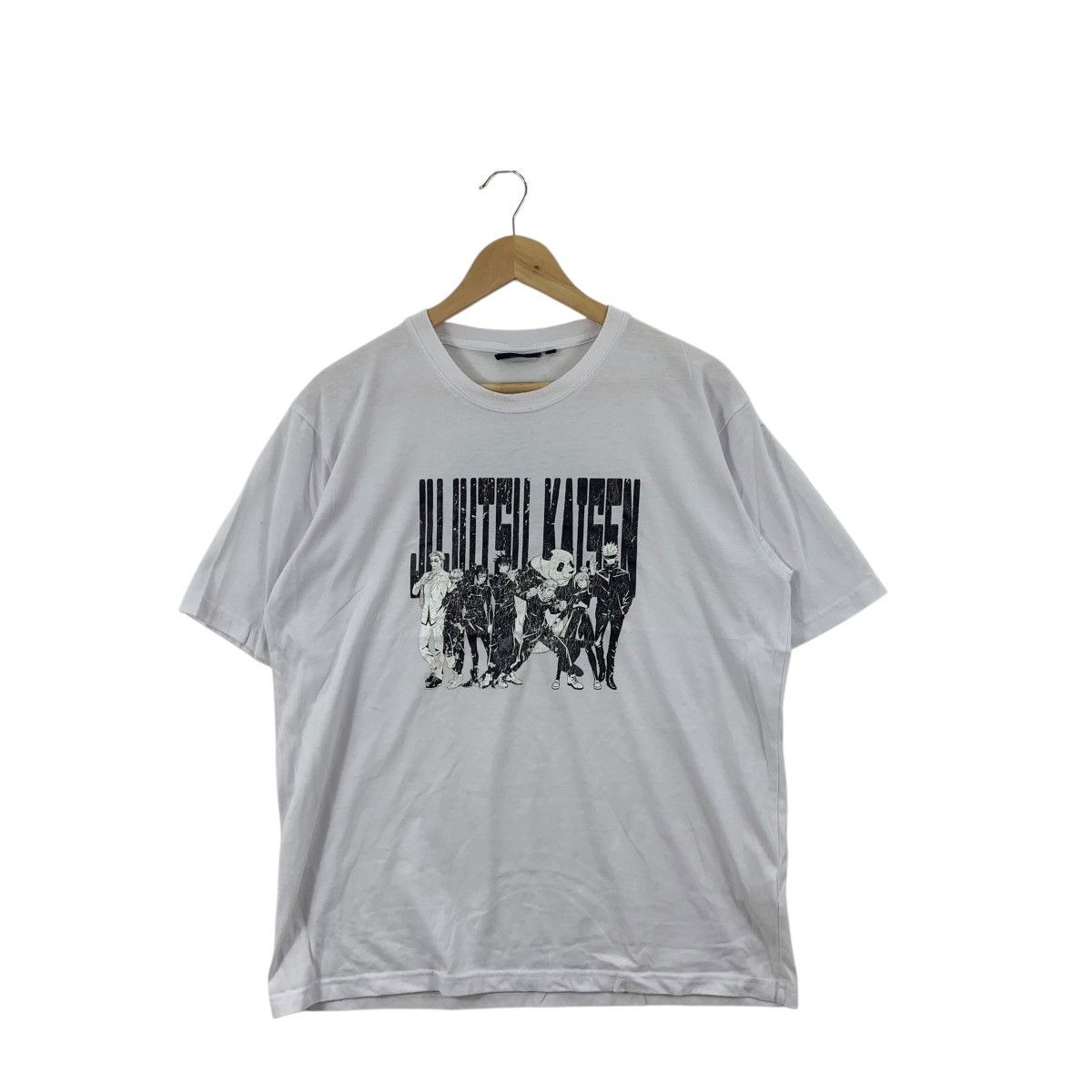Anime ANIME JUJUTSU KAISEN Character Logo Manga Tee Shirt Top Size US L / EU 52-54 / 3 - 4 Thumbnail