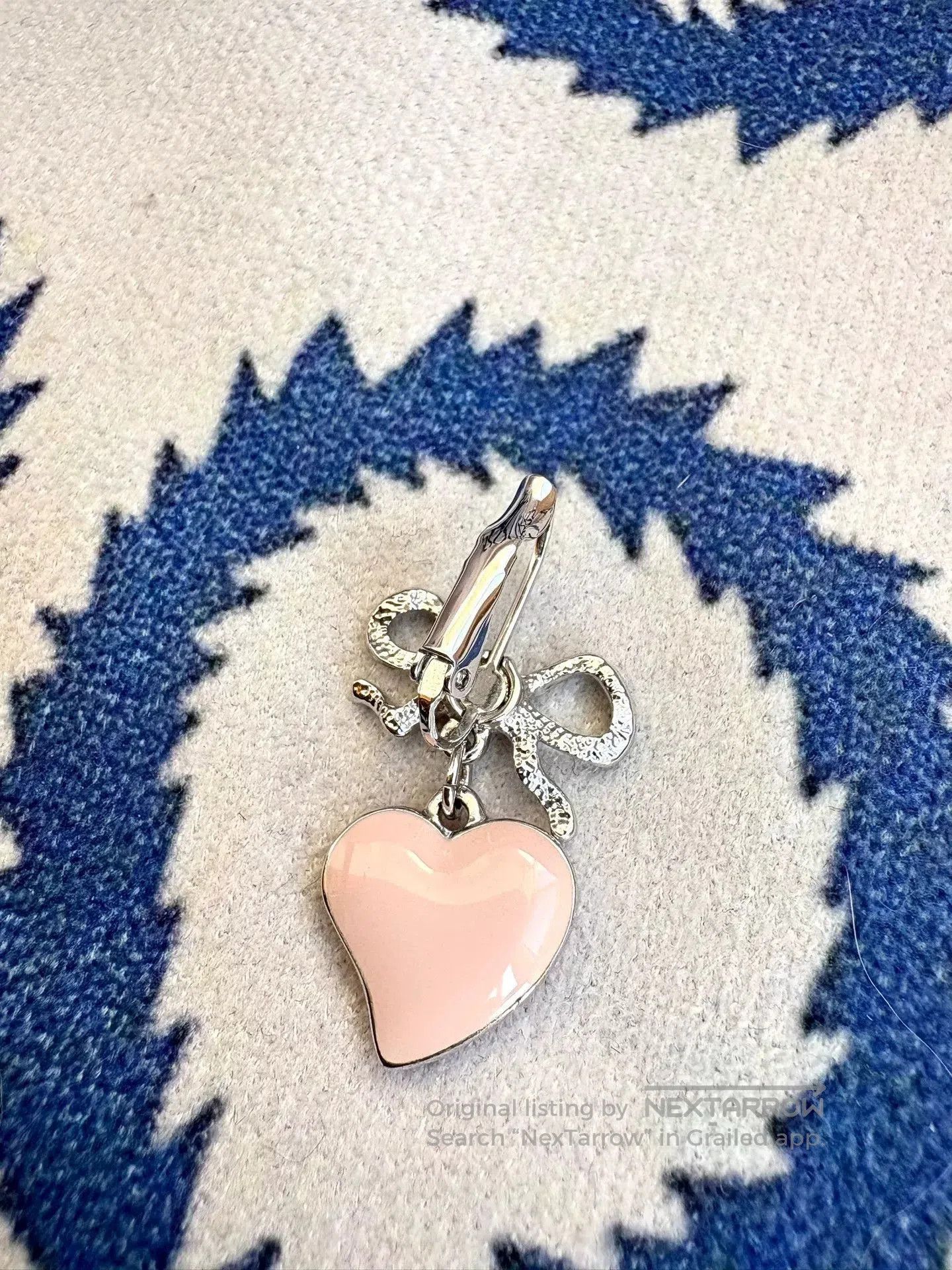 Vivienne Westwood vivienne westwood pink enamel butterfly earrings. Size ONE SIZE - 2 Thumbnail