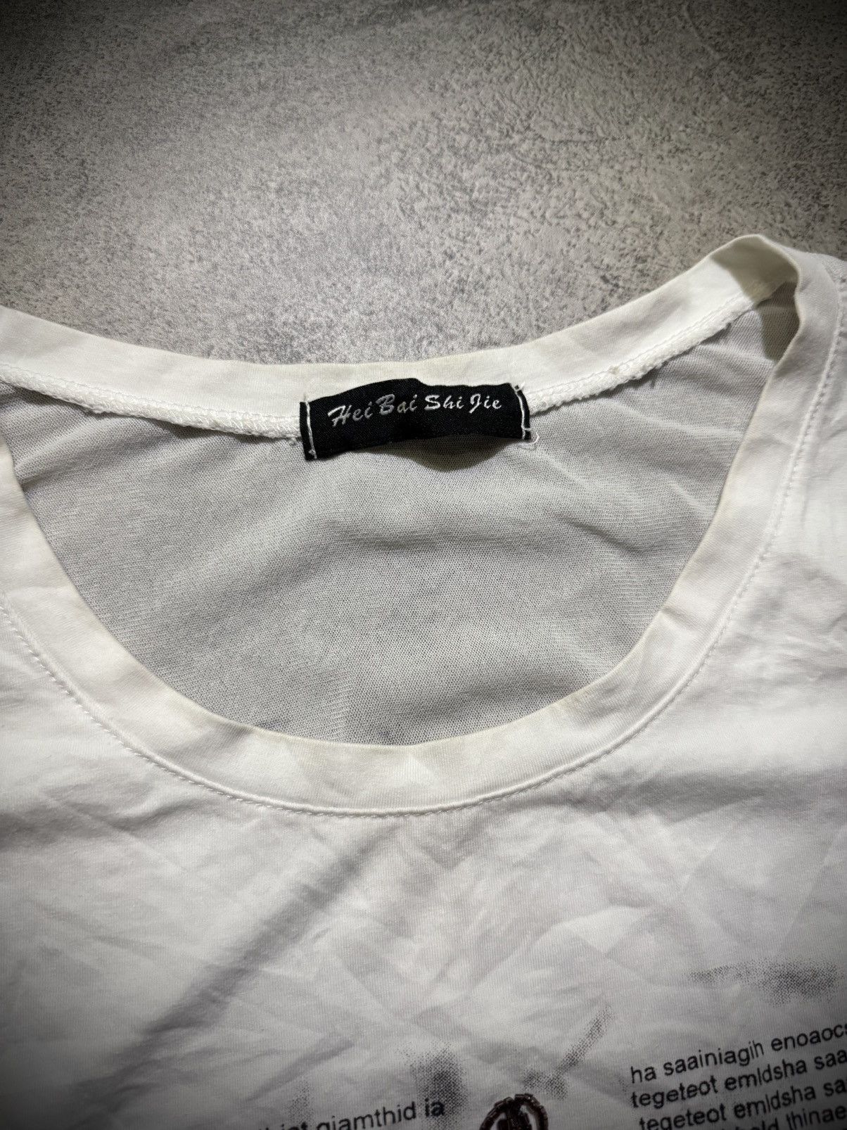 Hysteric Glamour Y2k Hei bai shi jie ifsixwasnine poem tanktop Size S / US 4 / IT 40 - 4 Thumbnail