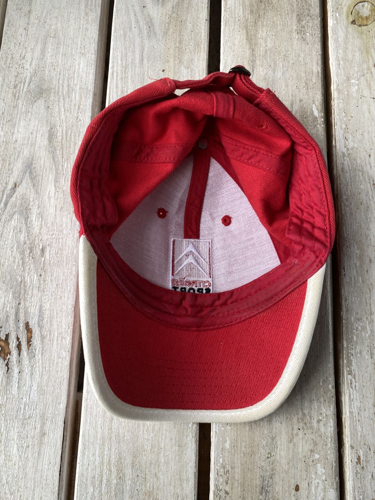 Vintage Vintage 90s Faded Citroen Racing Italy Team Cap Size ONE SIZE - 6 Thumbnail