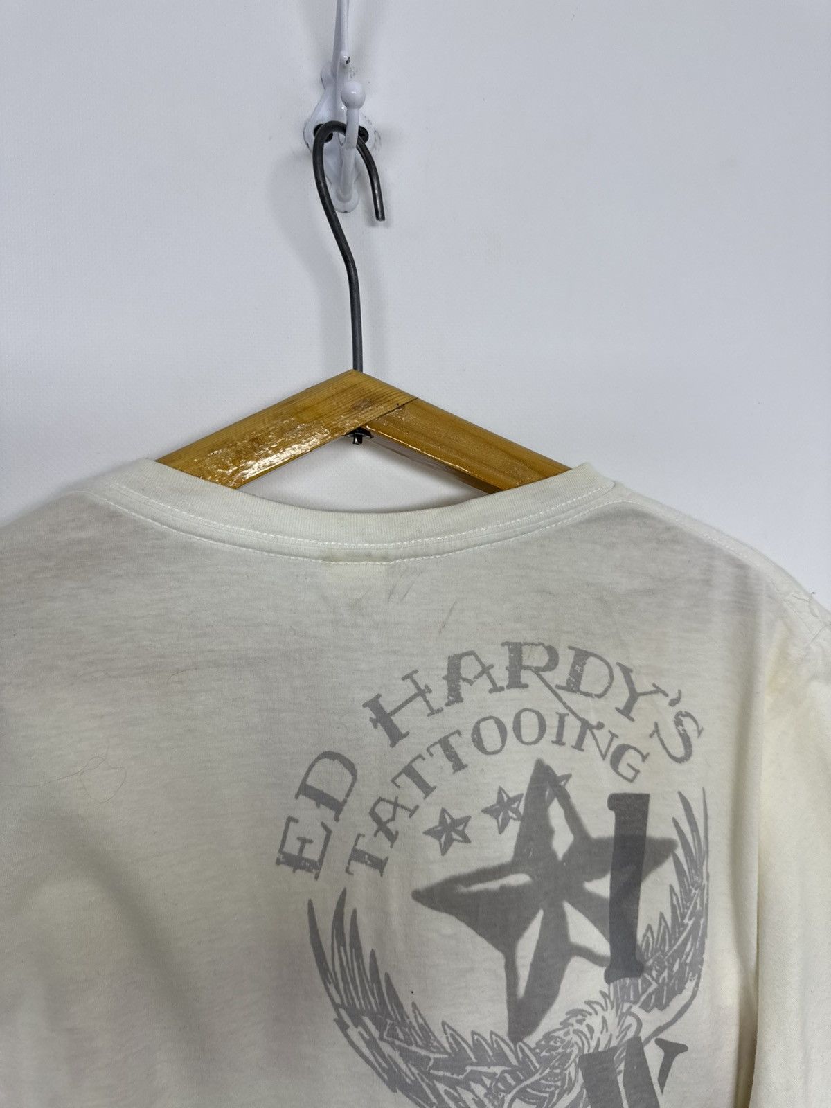 Ed Hardy Vintage Y2k Ed Hardy Panter 🔥 Big Logo T-Shirt 00’s Size XL / US 12-14 / IT 48-50 - 12 Thumbnail