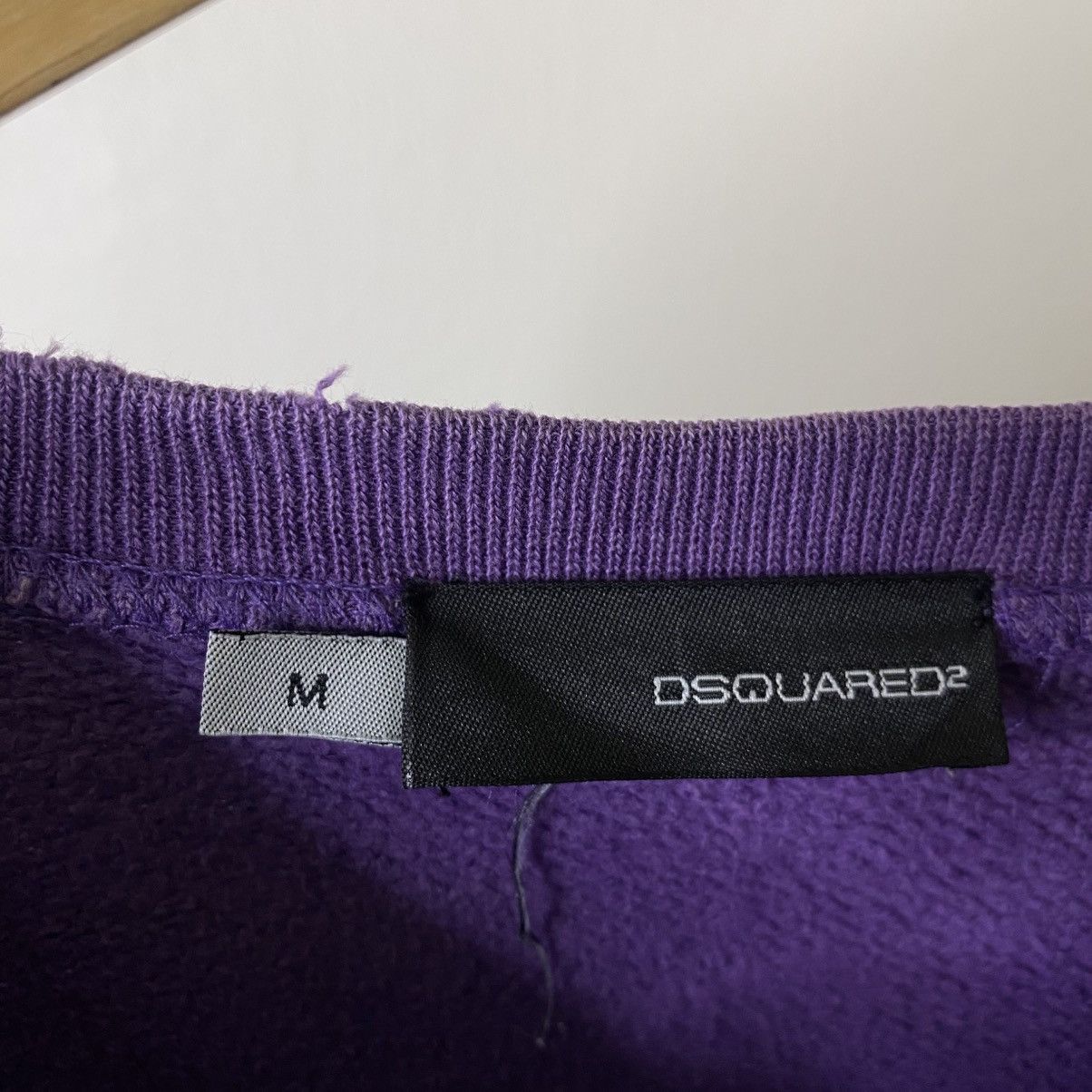 Dsquared2 Dsquared2 Distressed Crewneck Sweatshirt Size US L / EU 52-54 / 3 - 4 Thumbnail