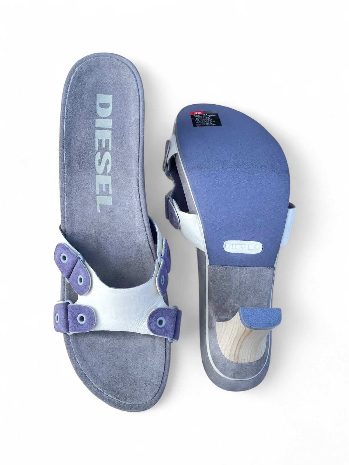 Diesel Diesel “Luna” Leather Mule Sandals – EUR 41 / US 10 – New Size US 10 / IT 40 - 8 Thumbnail