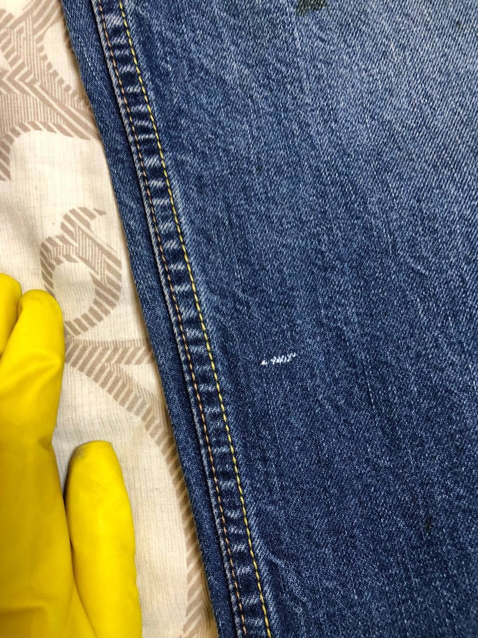 Levi's Vintage Levi’s 571 Straight Leg Jeans Classic Blue Denim Size US 32 / EU 48 - 4 Thumbnail
