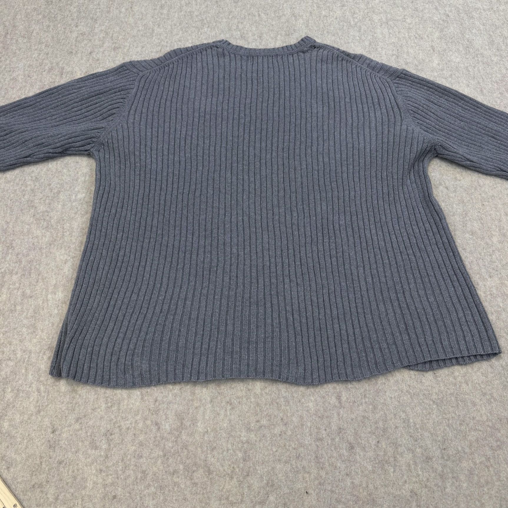 Old Navy VINTAGE Old Navy Sweater Mens 2XL Gray Rib Knit Crewneck Pullover Hong Kong Size US XXL / EU 58 / 5 - 5 Thumbnail