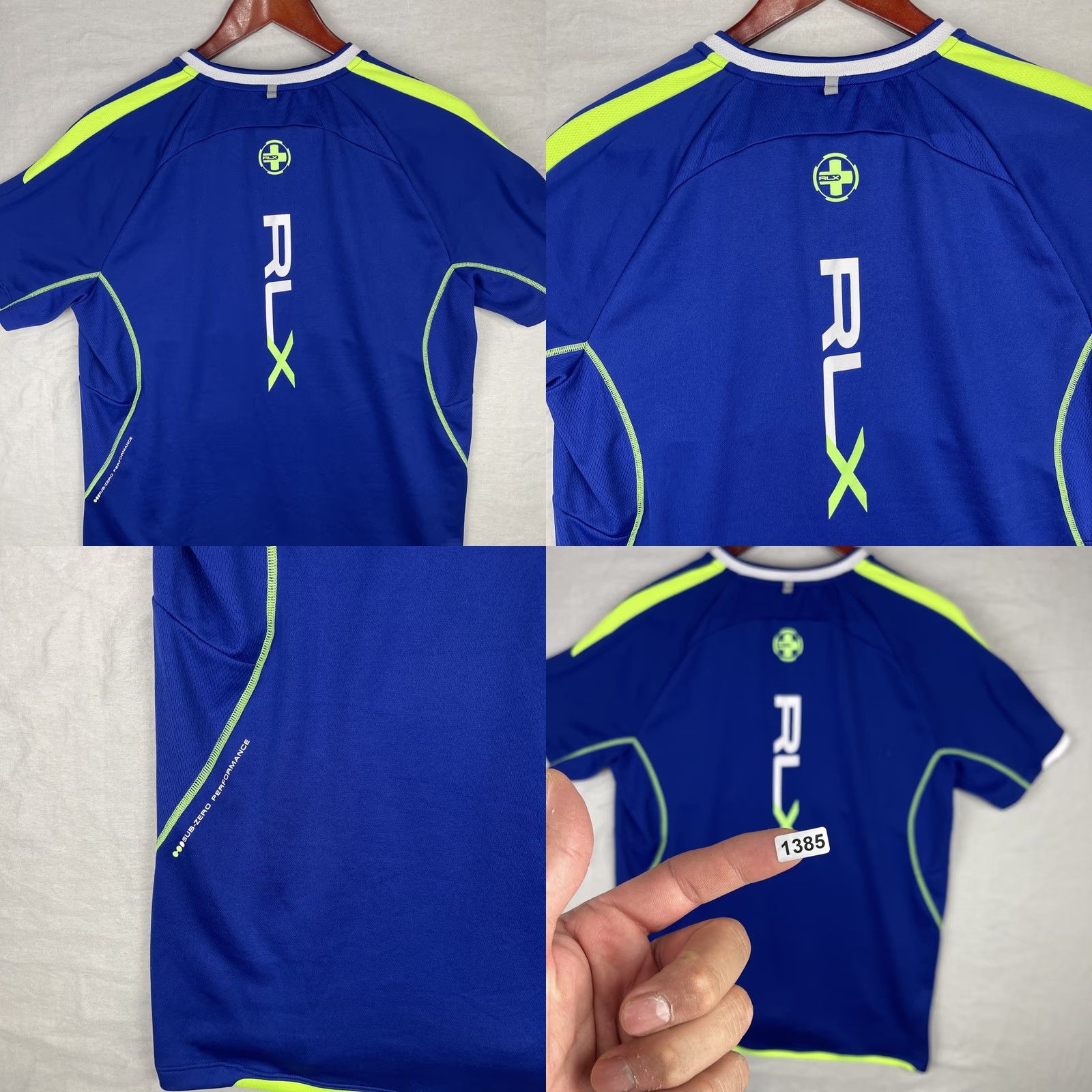 RLX Ralph Lauren Ralph Lauren RLX Shirt Mens Large Blue Alpine Technology Competition Racing Shirt Size US L / EU 52-54 / 3 - 9 Thumbnail