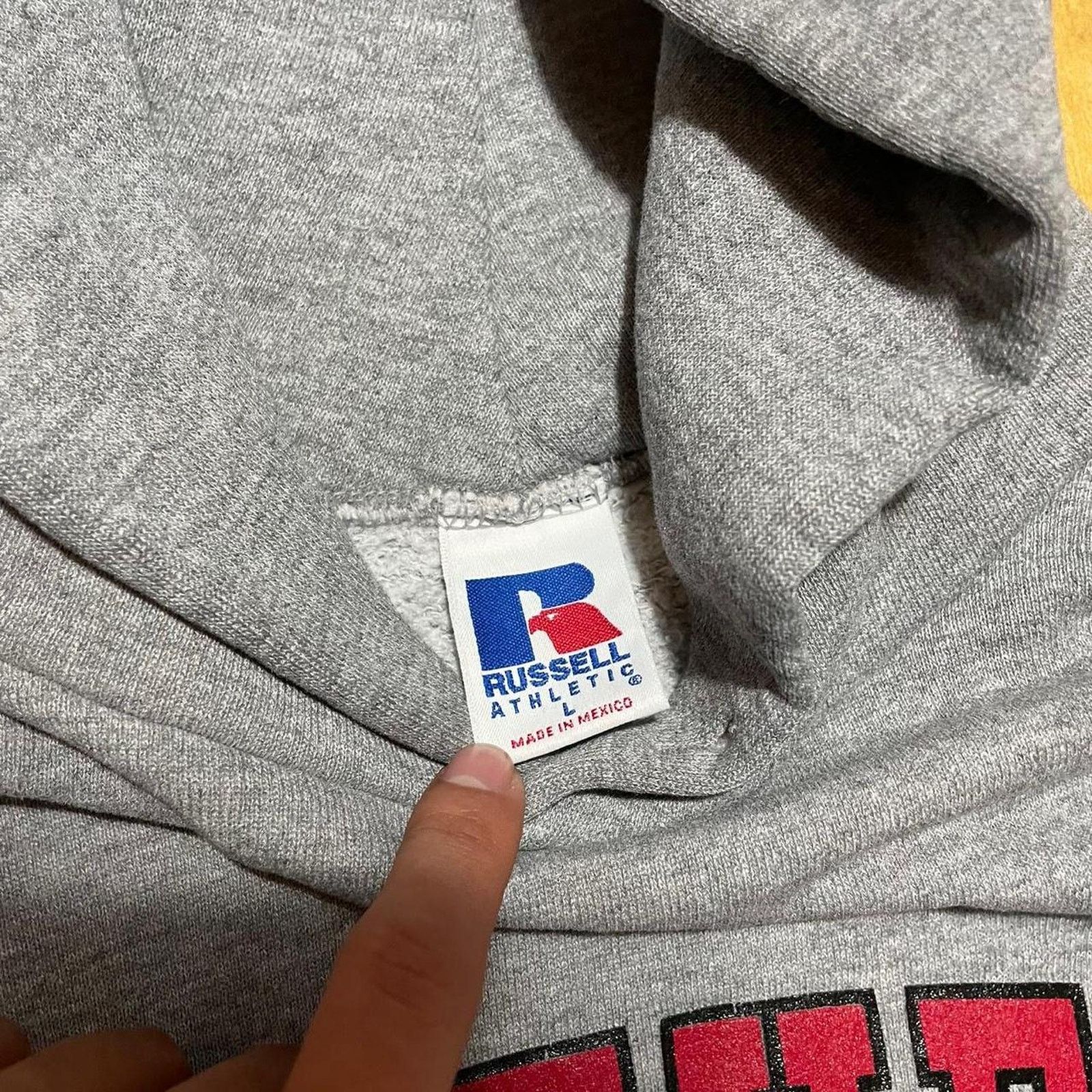 Russell Athletic Vintage Northern Illinois Hoodie Mens L Gray Russell NIU Size US L / EU 52-54 / 3 - 4 Thumbnail
