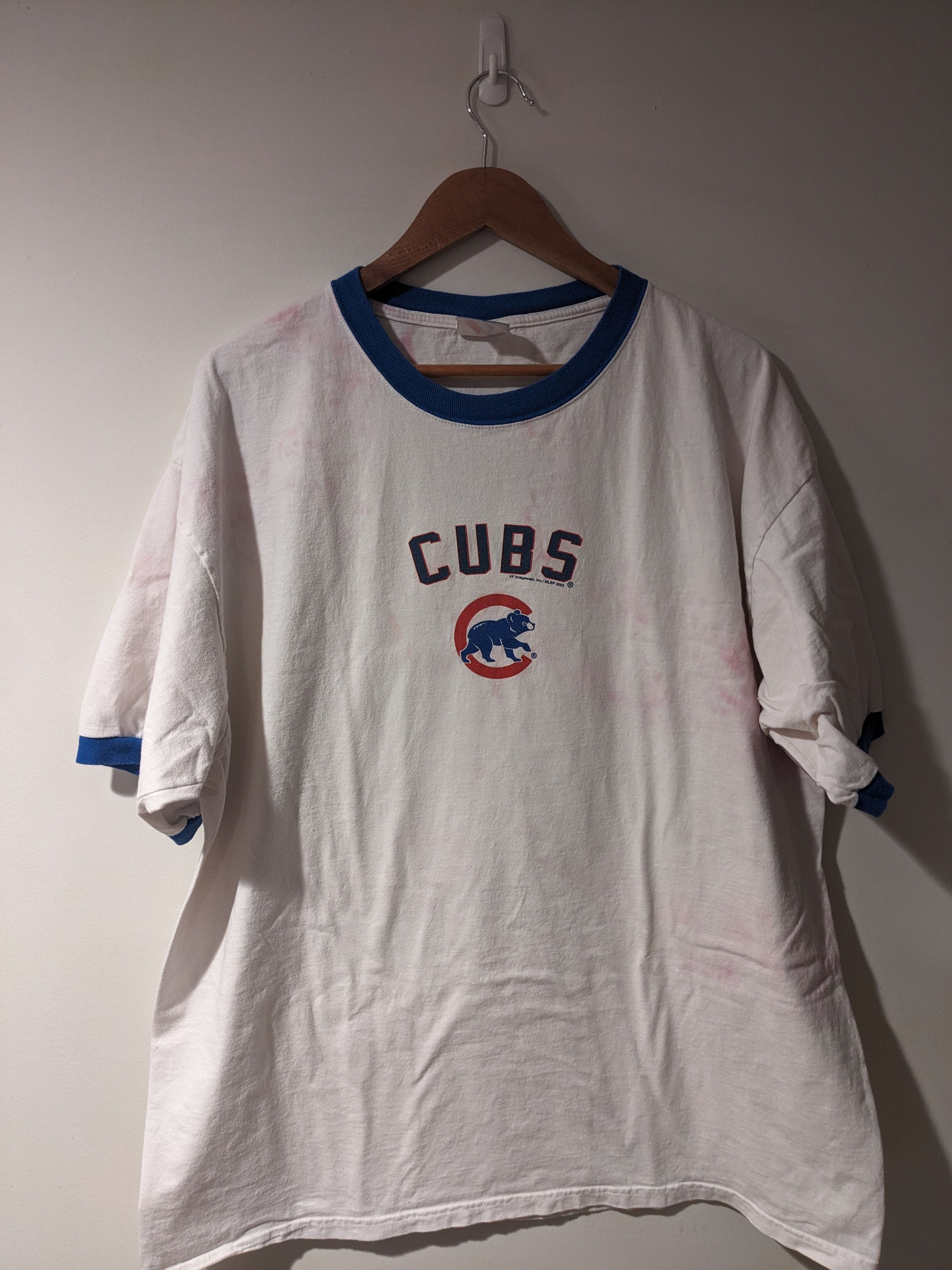 MLB × Vintage Vintage 2009 Chicago Cubs MLB Baseball Center Logo T-Shirt Size US XXL / EU 58 / 5 - 1 Thumbnail