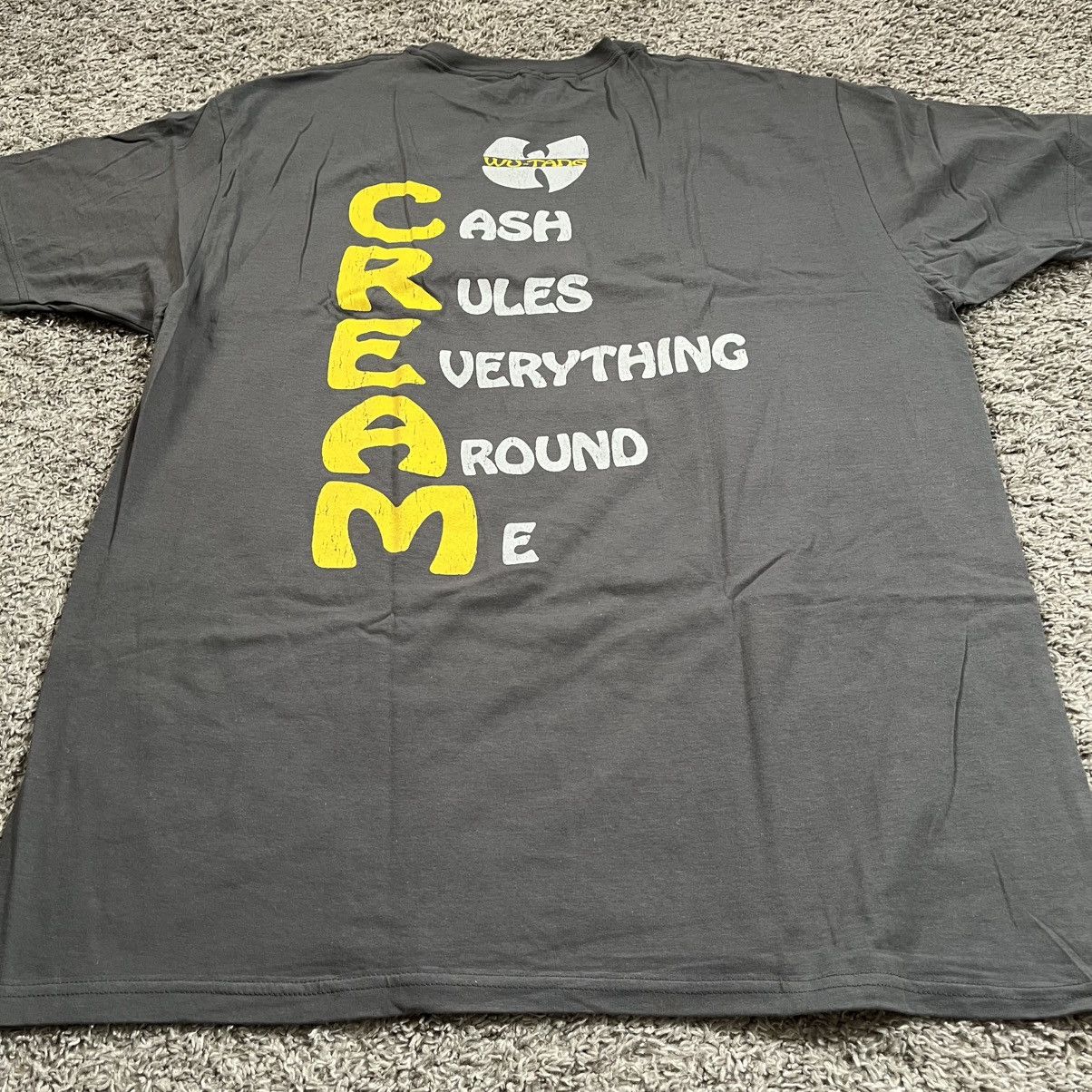 Wu-Tang Clan 🔴Wu-Tang Shirt Size Large CREAM WuTang Rza Gza Cash Rules Size US L / EU 52-54 / 3 - 5 Thumbnail