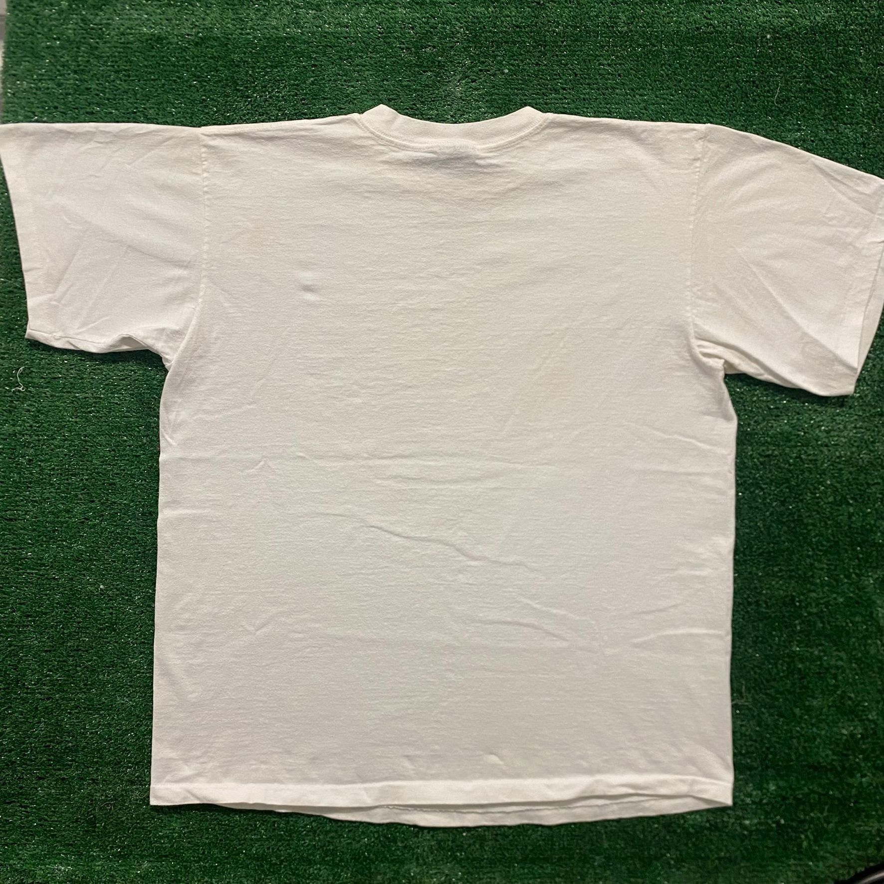 Delta Vintage 90s Lion T-Shirt Single Stitch Nature Animal Art Tee Size US XL / EU 56 / 4 - 5 Thumbnail