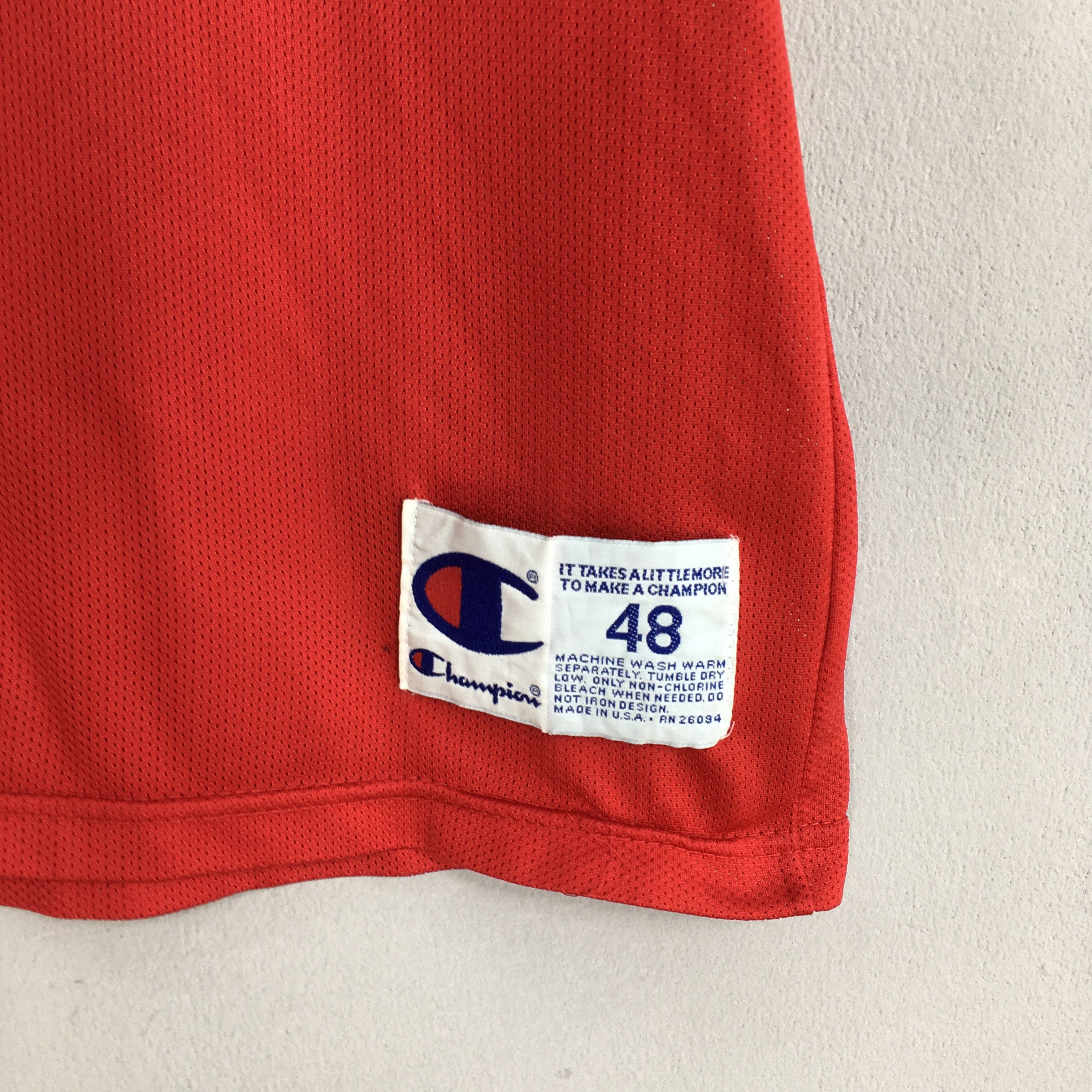 Champion × NBA Pistons Basketball Nba Grant Hill #33 Champion Jersey Size US L / EU 52-54 / 3 - 5 Thumbnail