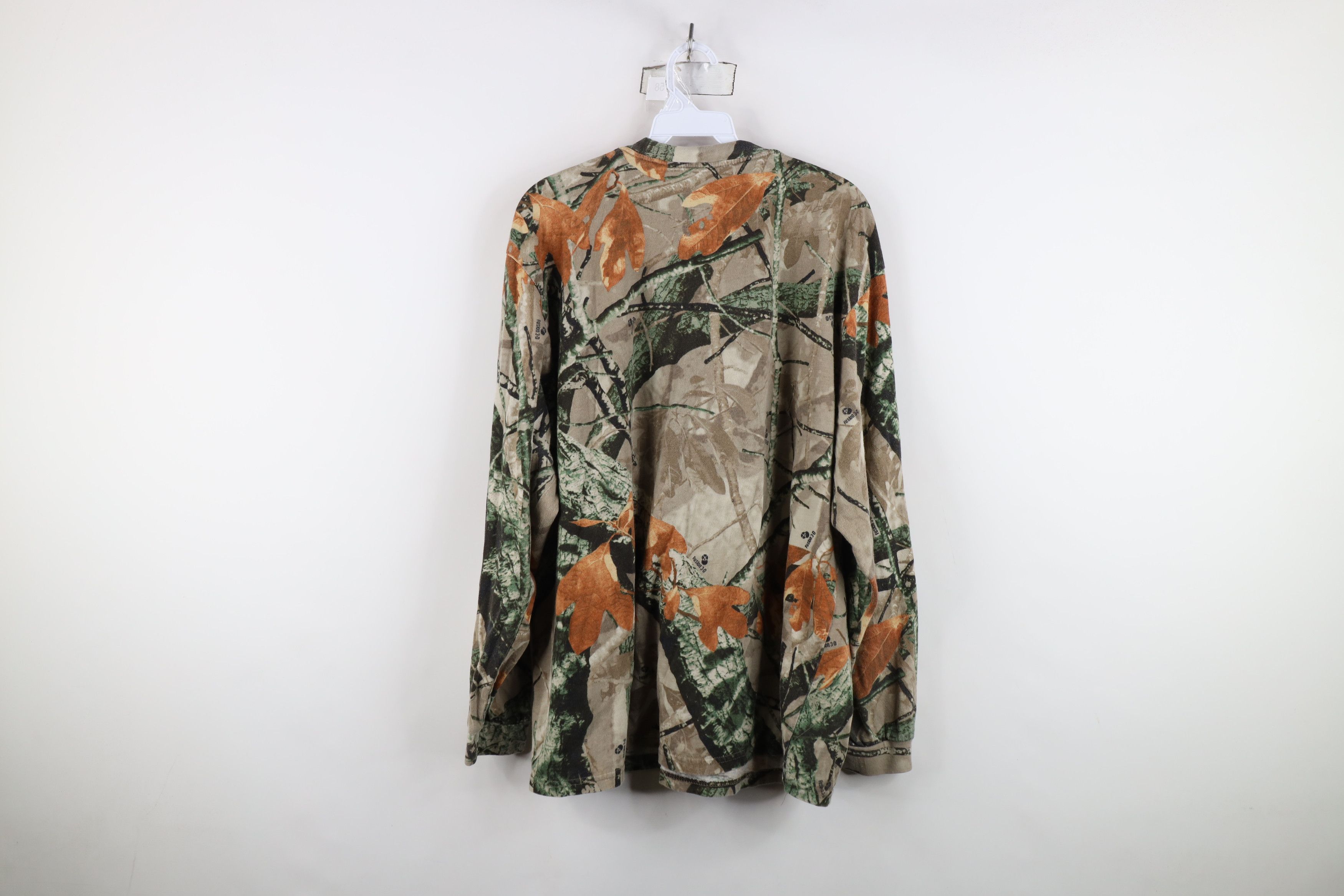 Vintage Vintage 90s Y2K Streetwear Camouflage Long Sleeve T-Shirt Size US XXL / EU 58 / 5 - 9 Thumbnail