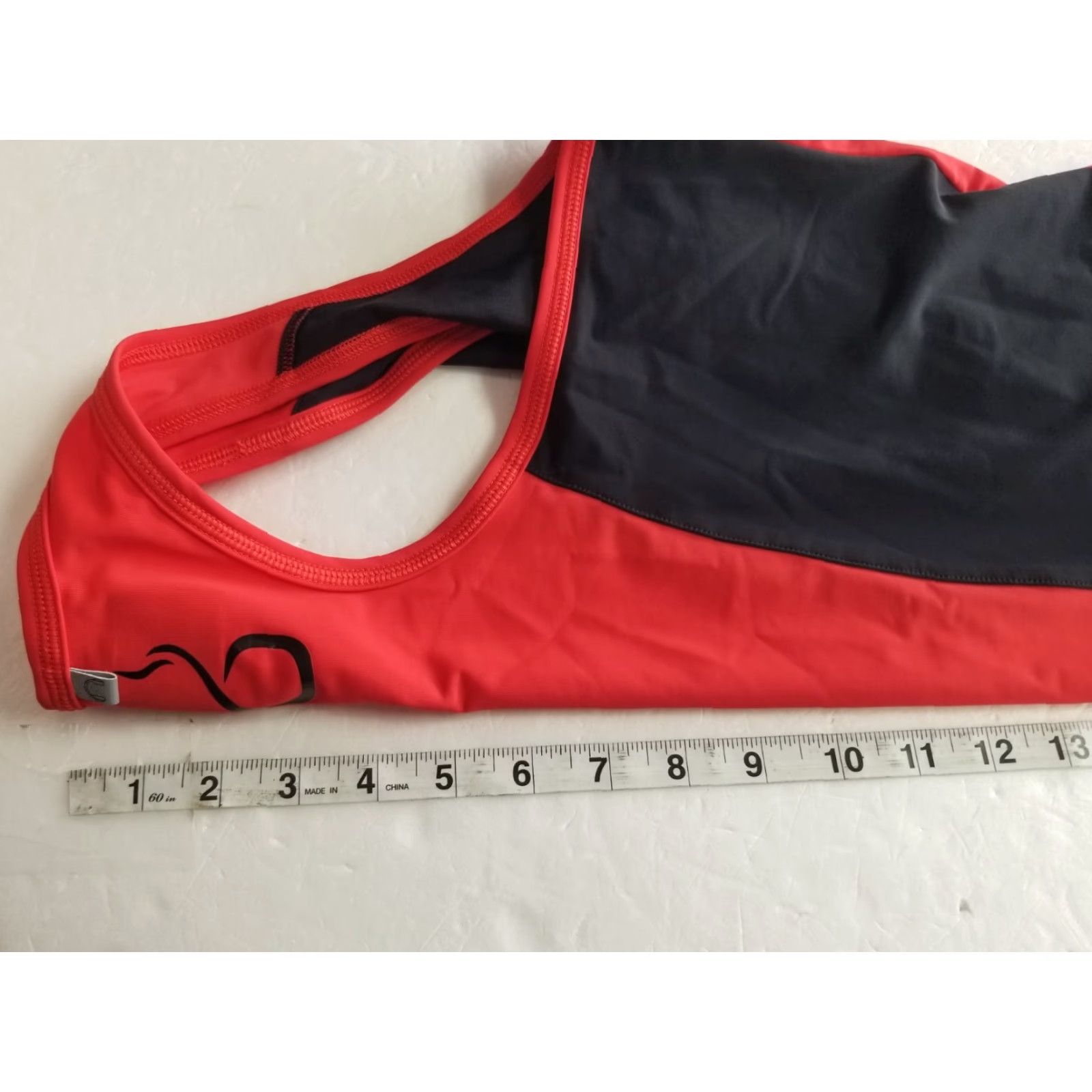 Vintage Turbo Fire Womens Tank Small Racerback Active Running Beachbody Red Black Tank Top Size S / US 4 / IT 40 - 4 Thumbnail