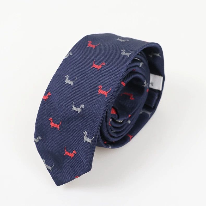 Thom Browne Thom Browne Classic Tibetan blue necktie Size ONE SIZE - 3 Thumbnail