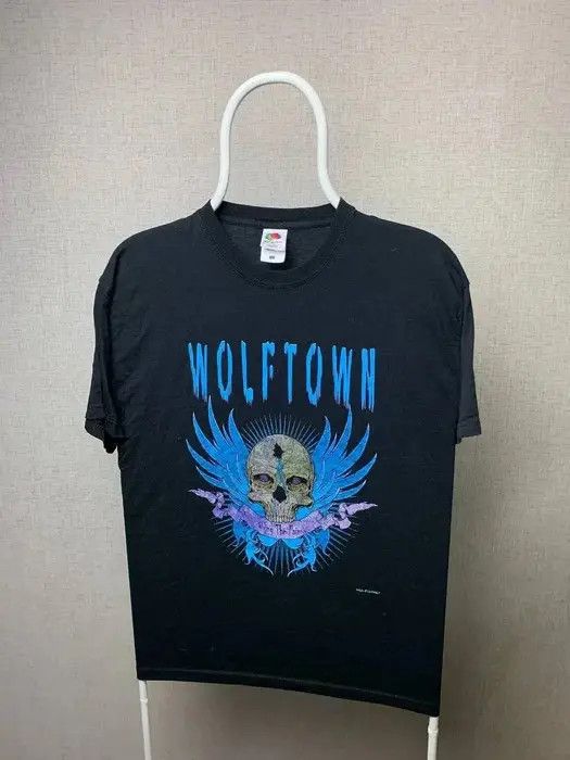 Band Tees Wolf town forever T-shirt size L color black band tees Size US L / EU 52-54 / 3 - 1 Thumbnail